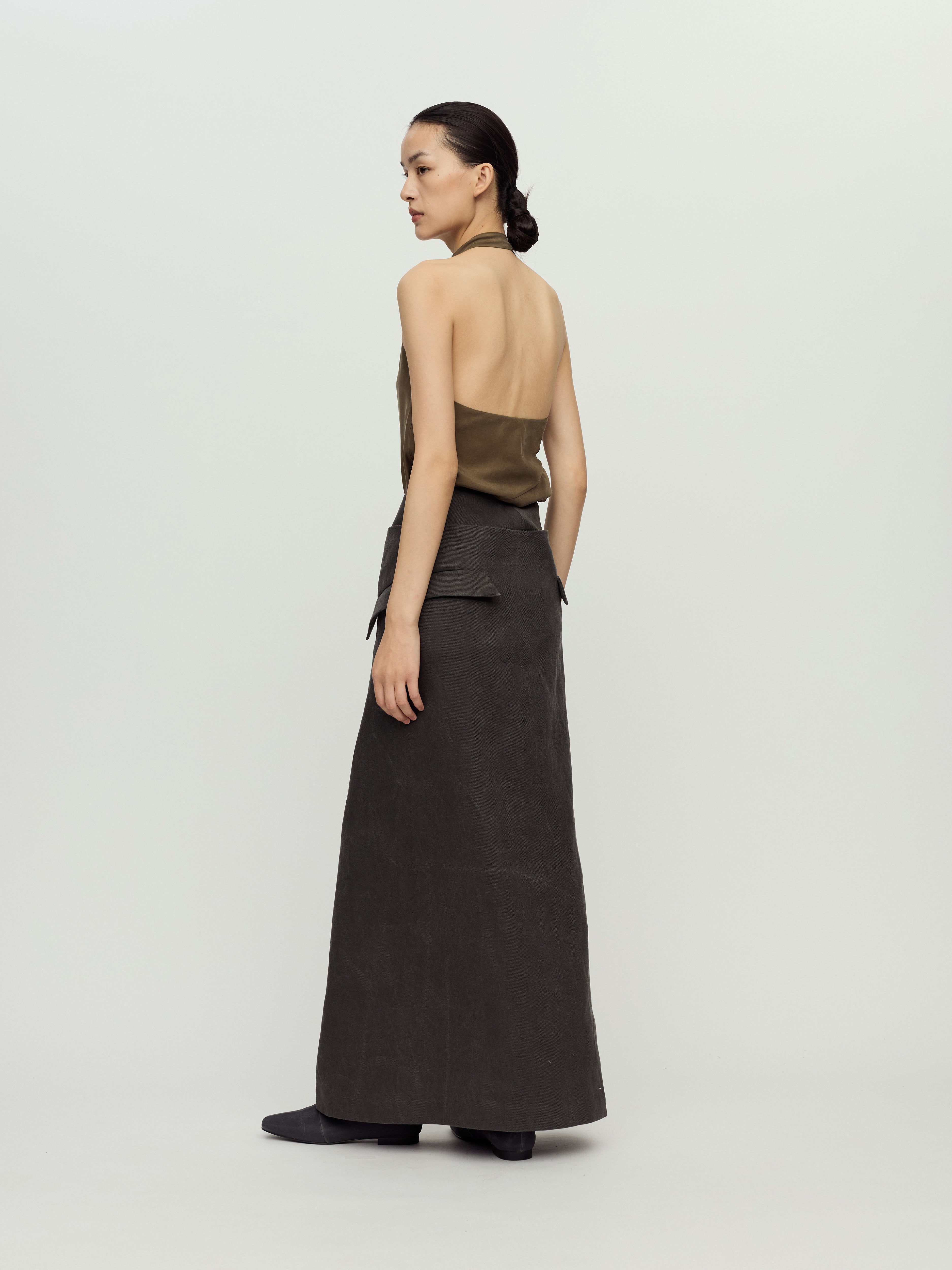 PRESS26 - GRAPHITE LURO SKIRT