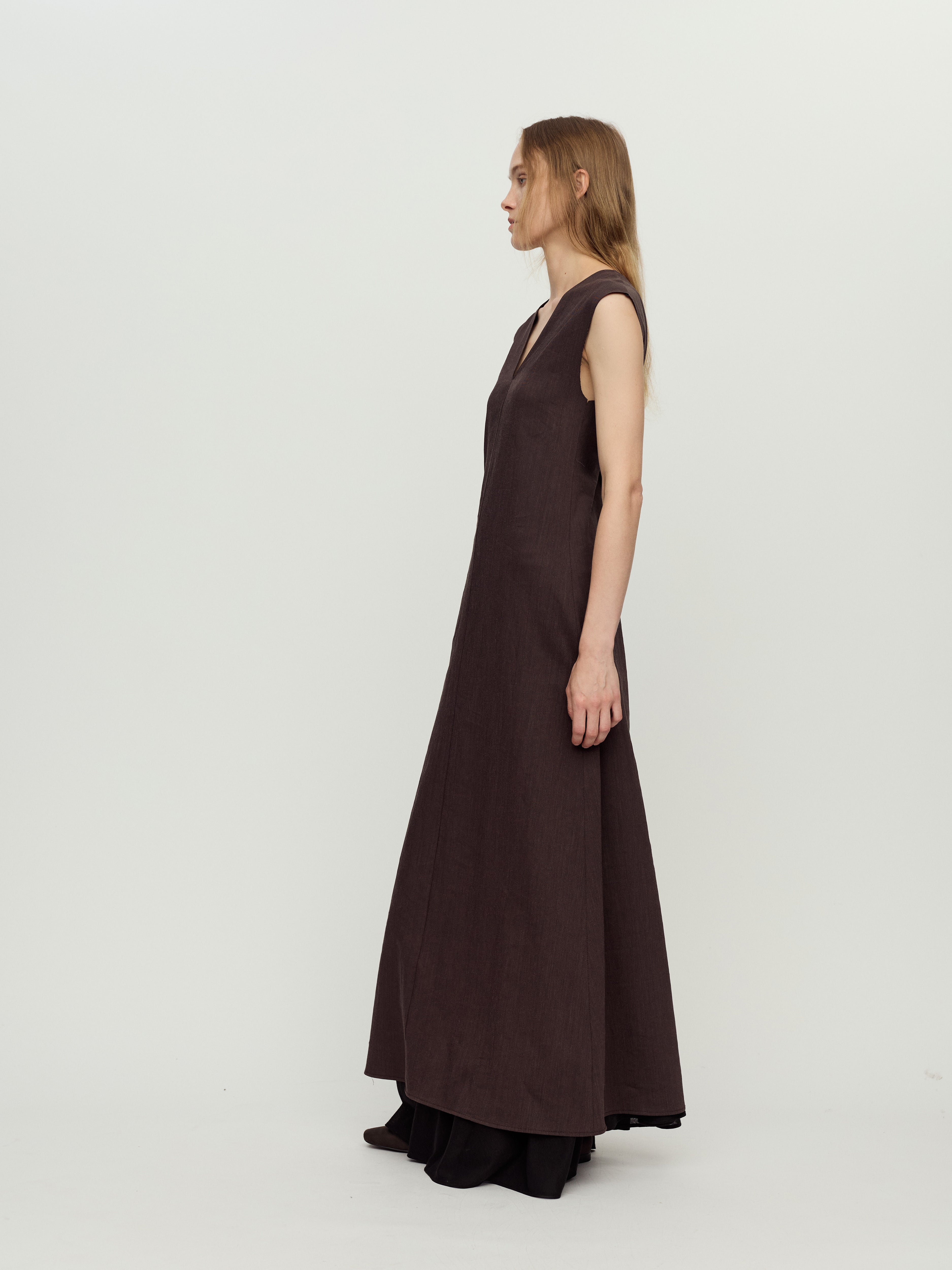 PRESS26 - EBONY KIVA DRESS