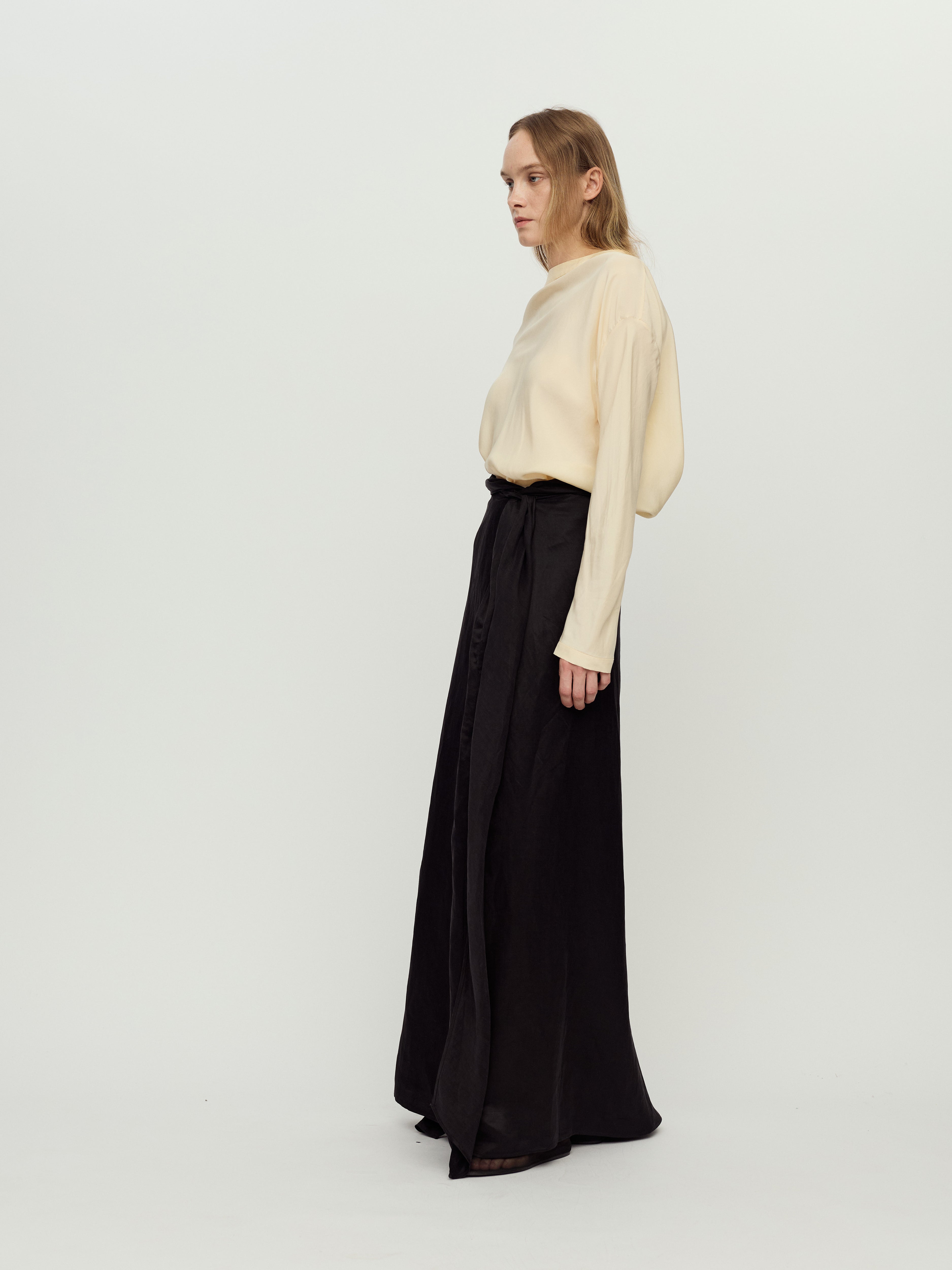 PRESS26 - ONYX TULA WRAP SKIRT