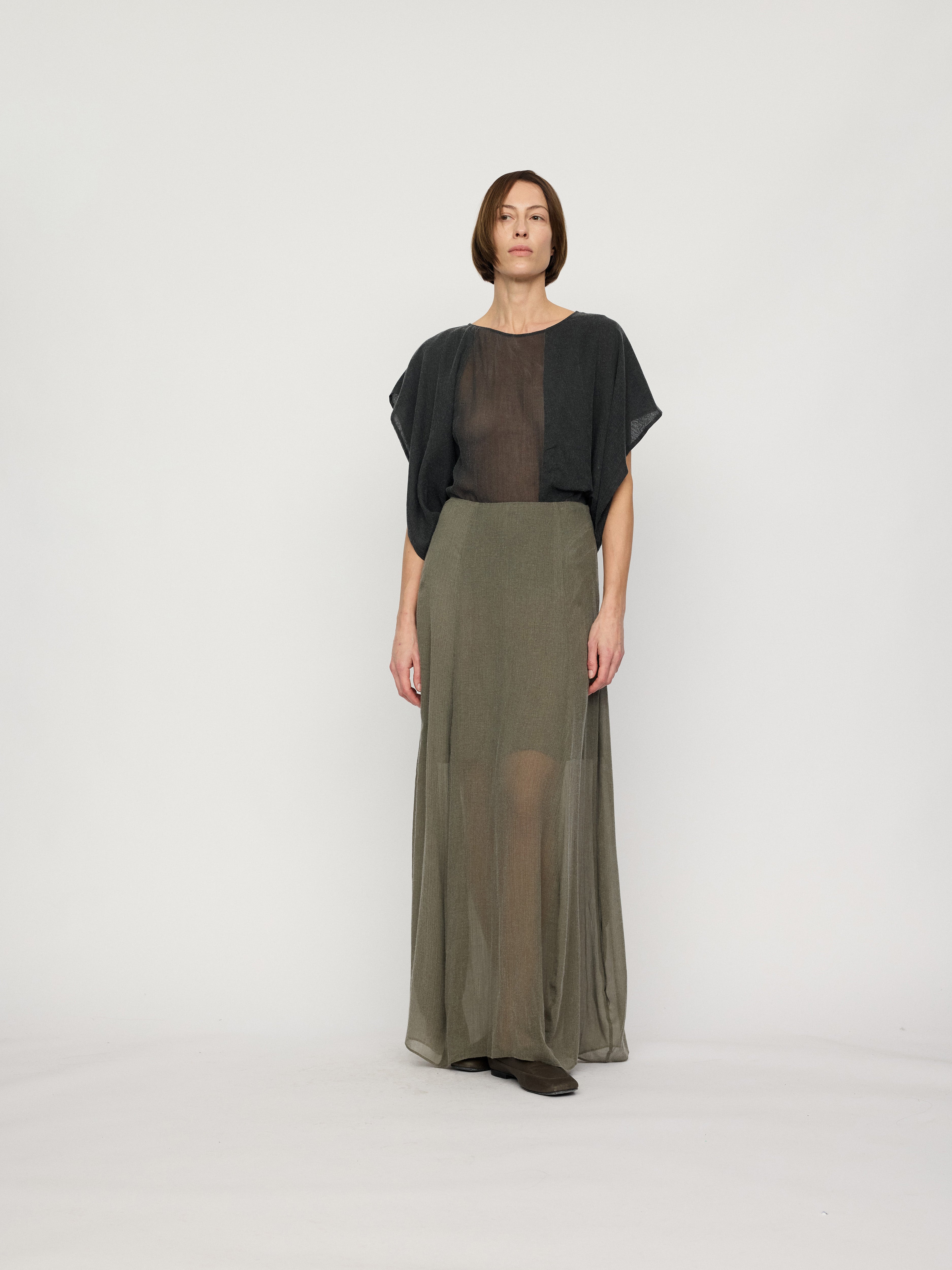 PREAW26 - GEDRITE COCOON SKIRT