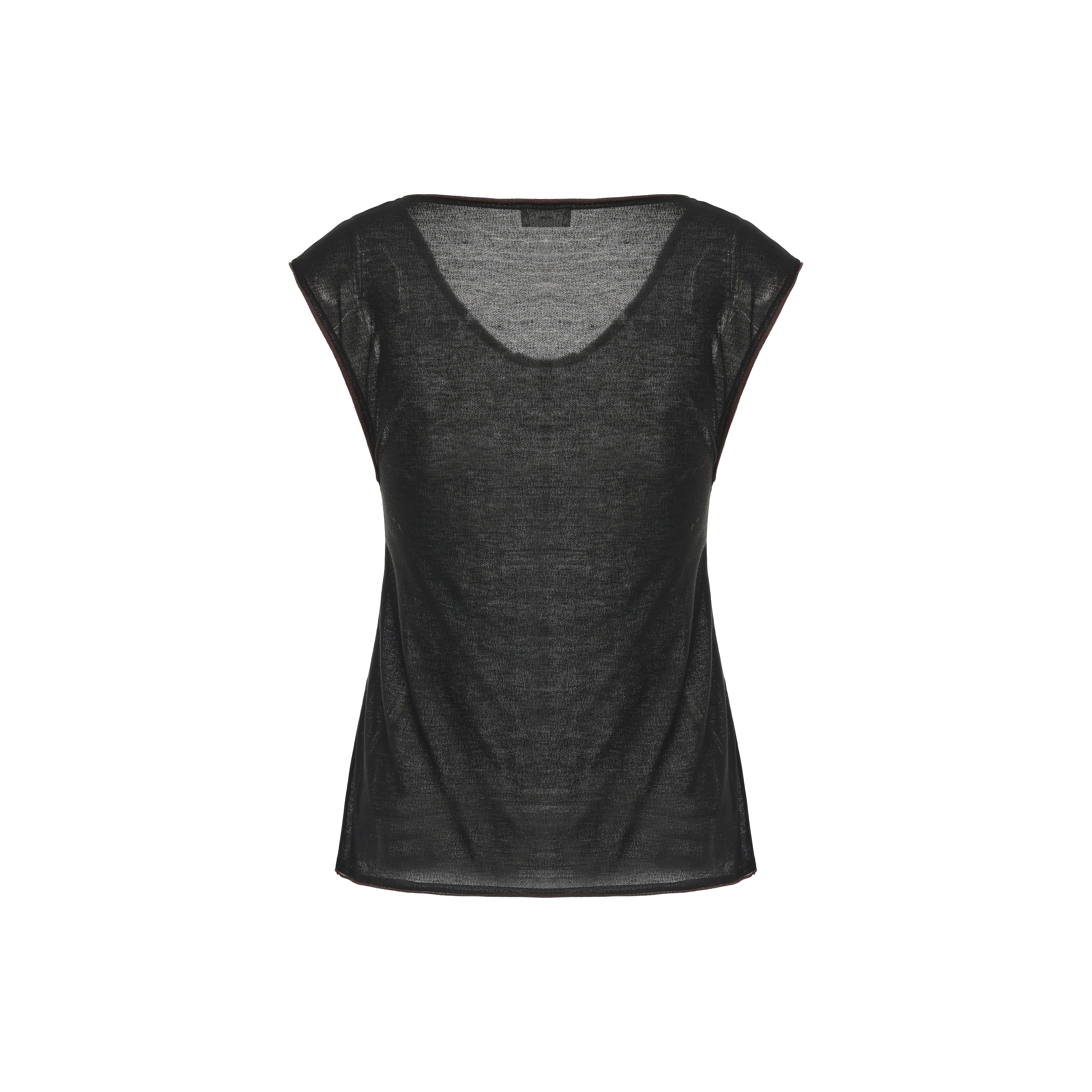 PRESS26 - CHARCOAL YORA TOP