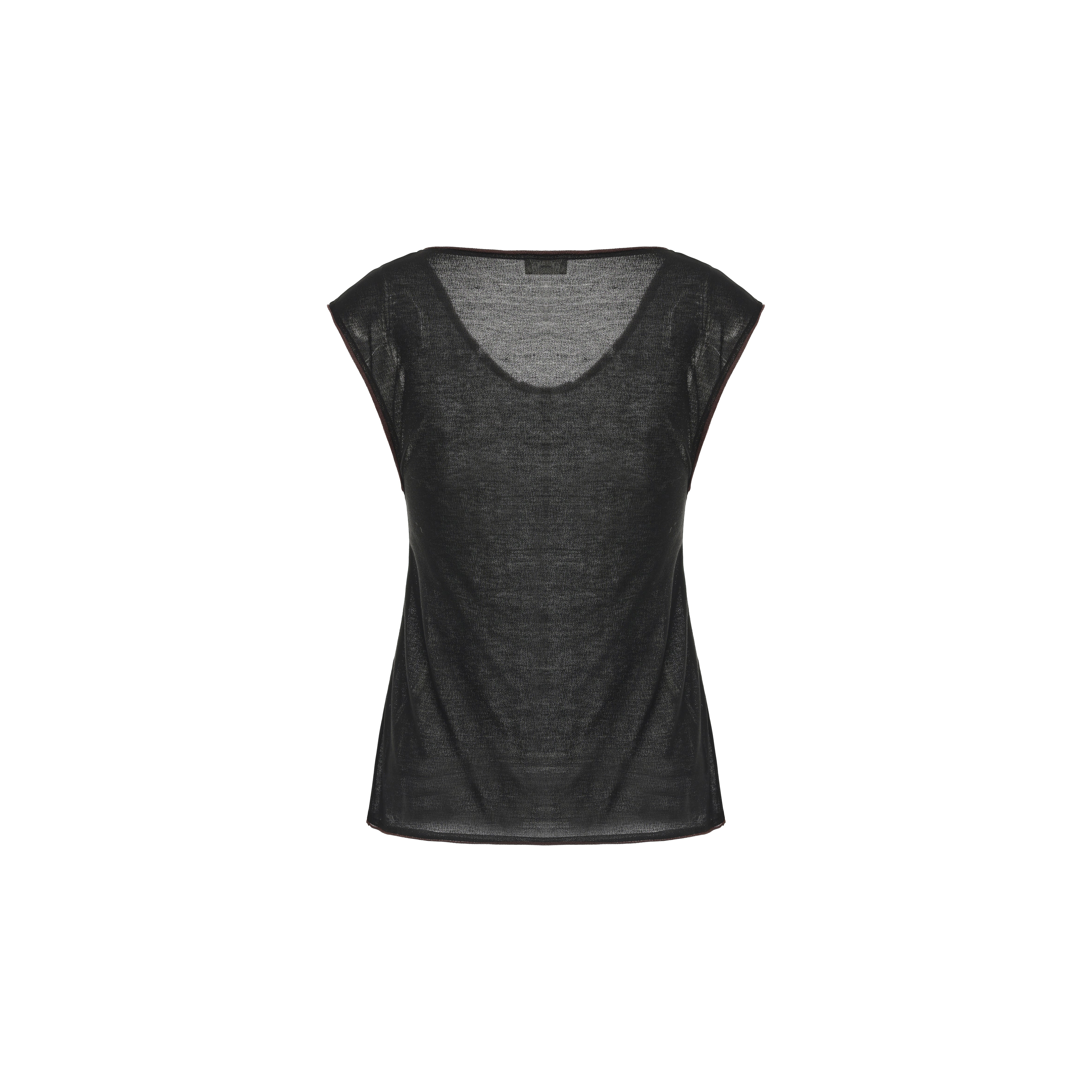 PRESS26 - CHARCOAL YORA TOP