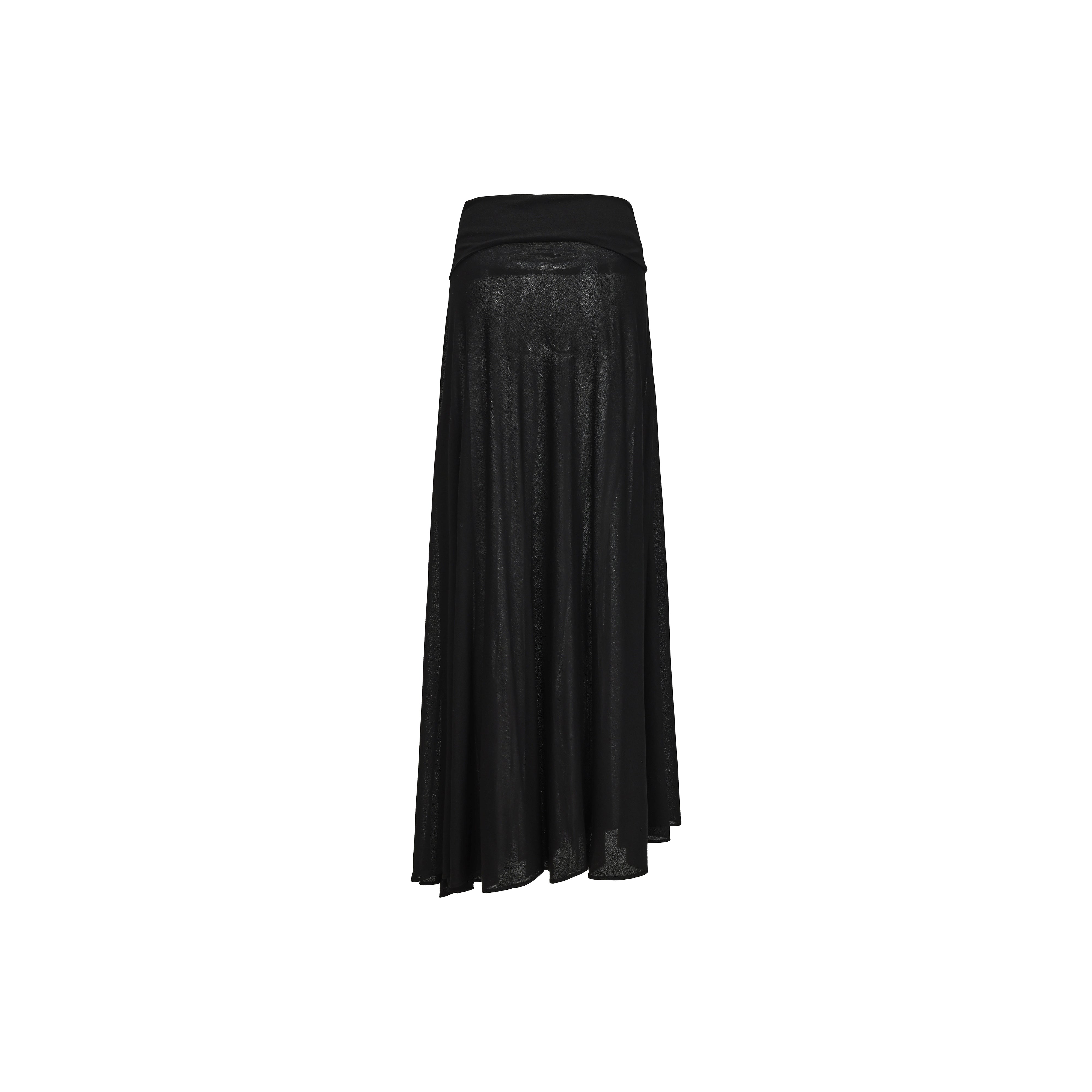PRESS26 - CHARCOAL HOMA SKIRT