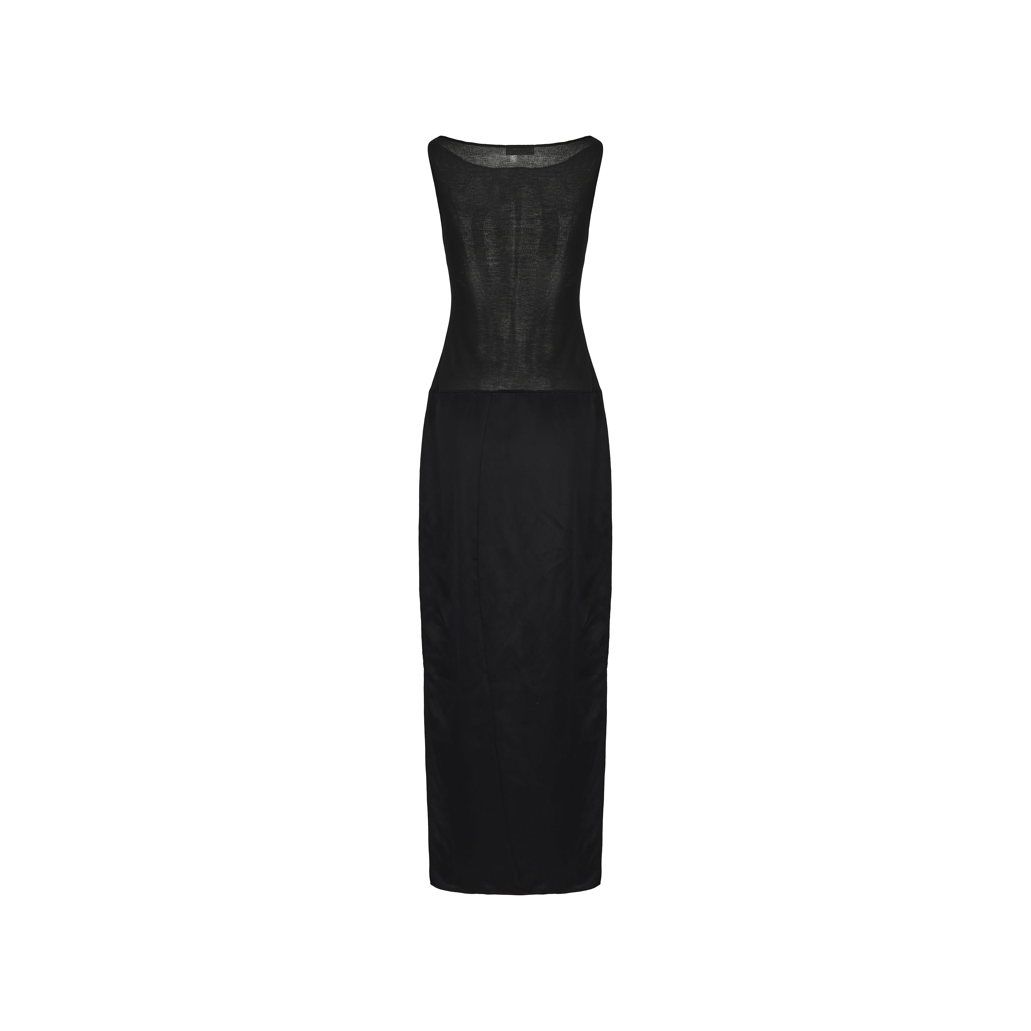 PRESS26 - CHARCOAL TAVI DRESS