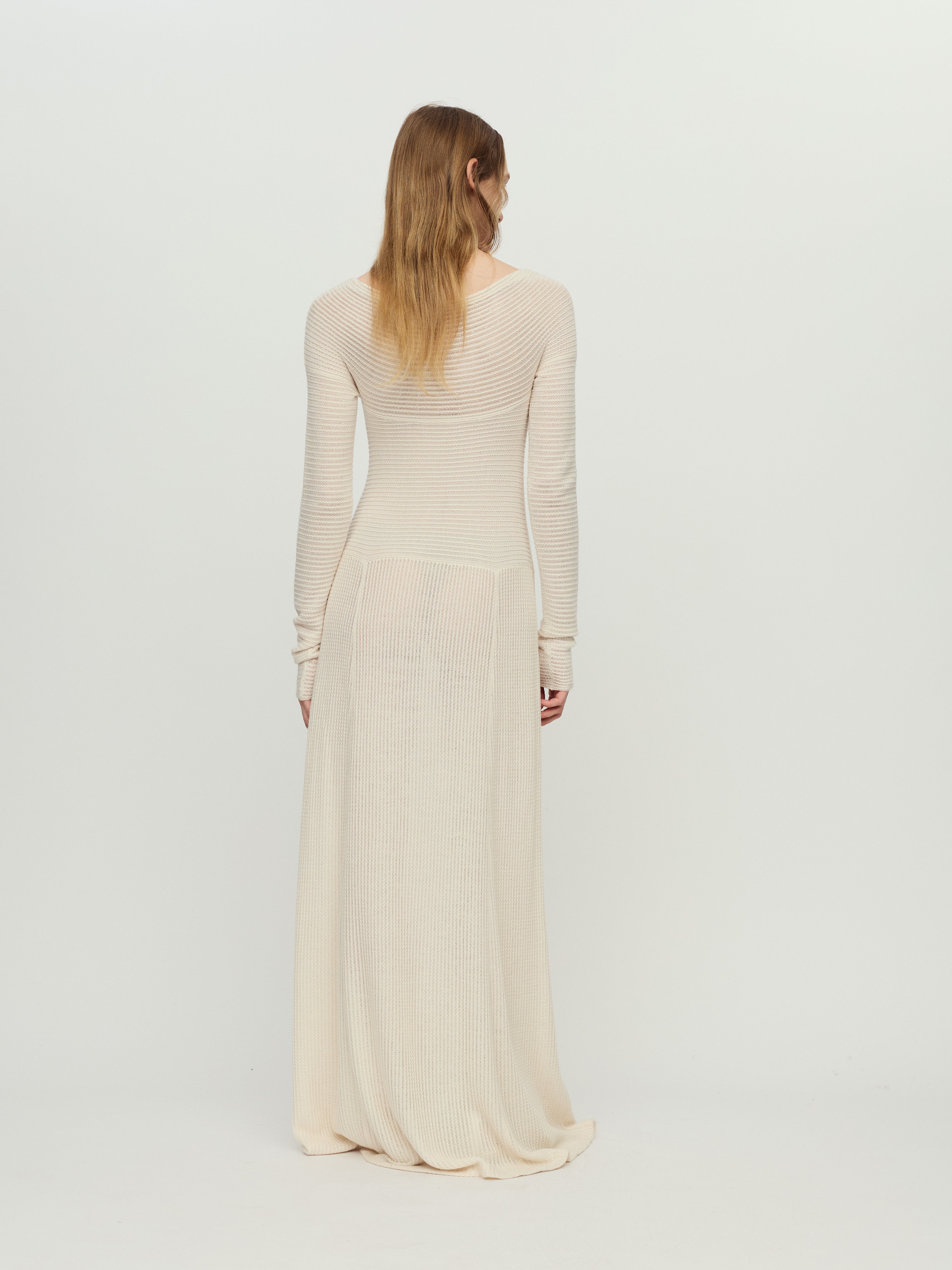 PRESS26 - IVORY SELA DRESS