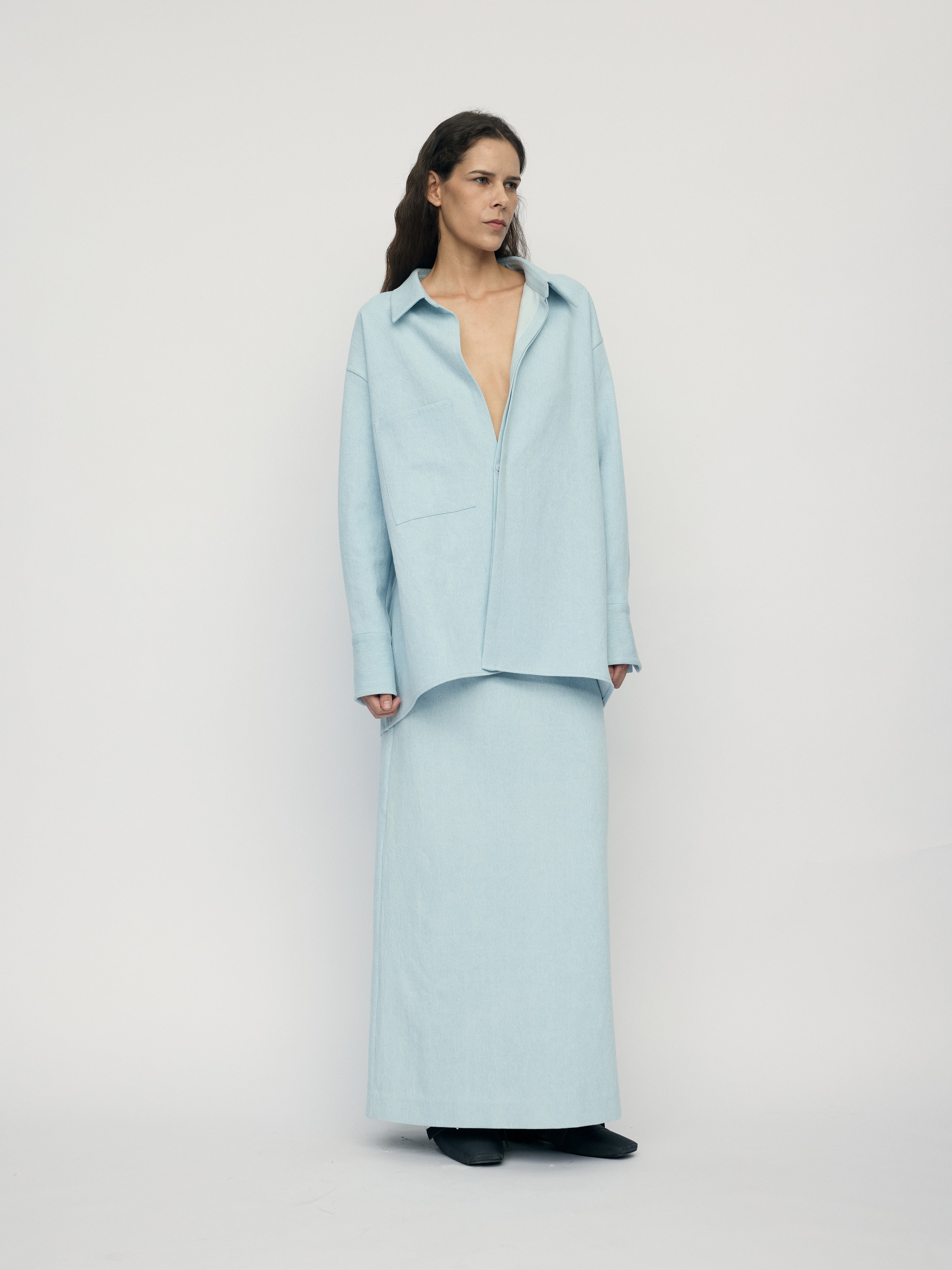 SS26 - 4PM BLUE KAAF SHIRT