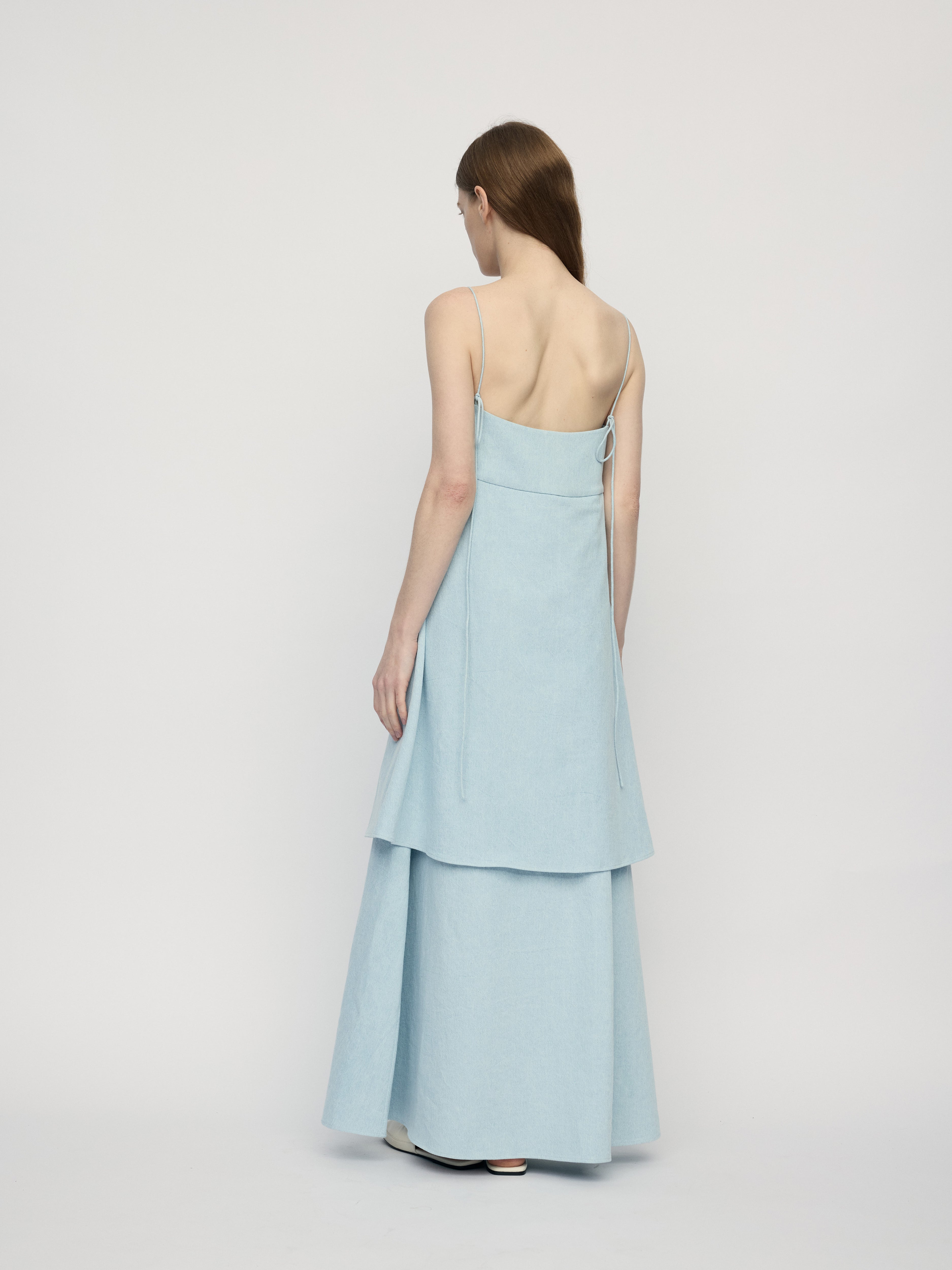 SS26 - 4PM BLUE CAYO DRESS