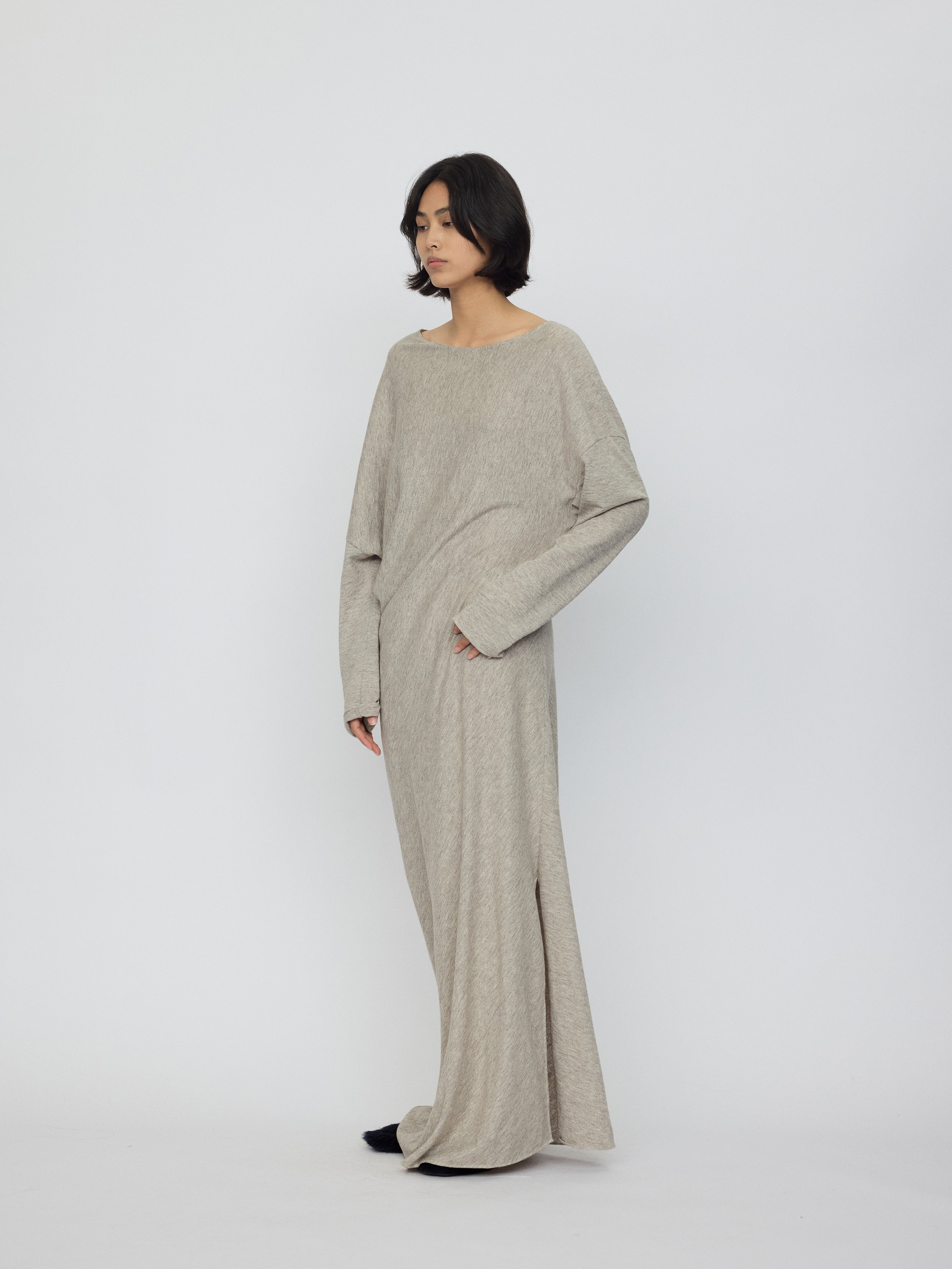 AW26 - ECRU COBIA DRESS