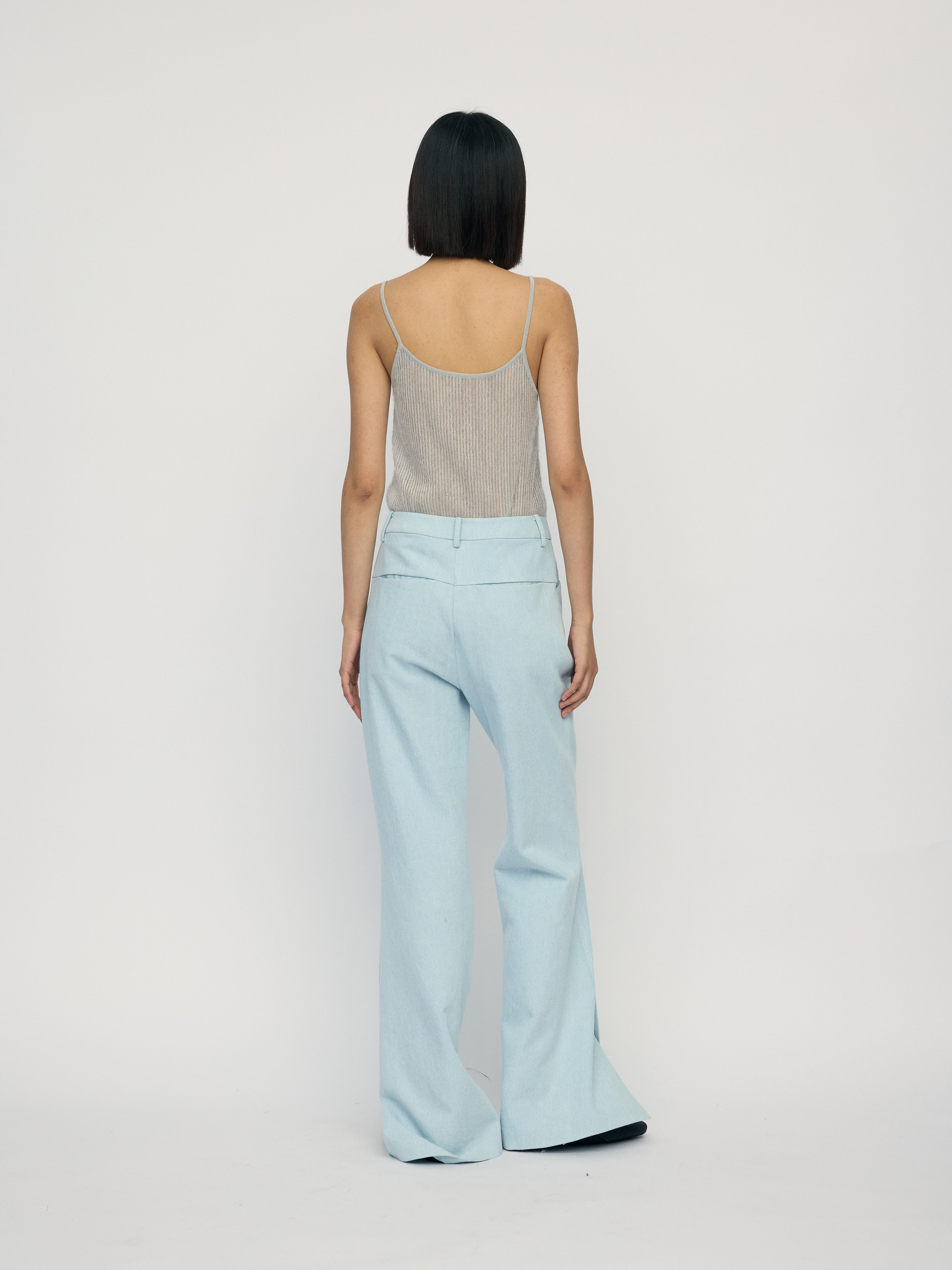 SS26 - 4PM BLUE LANZ TROUSERS
