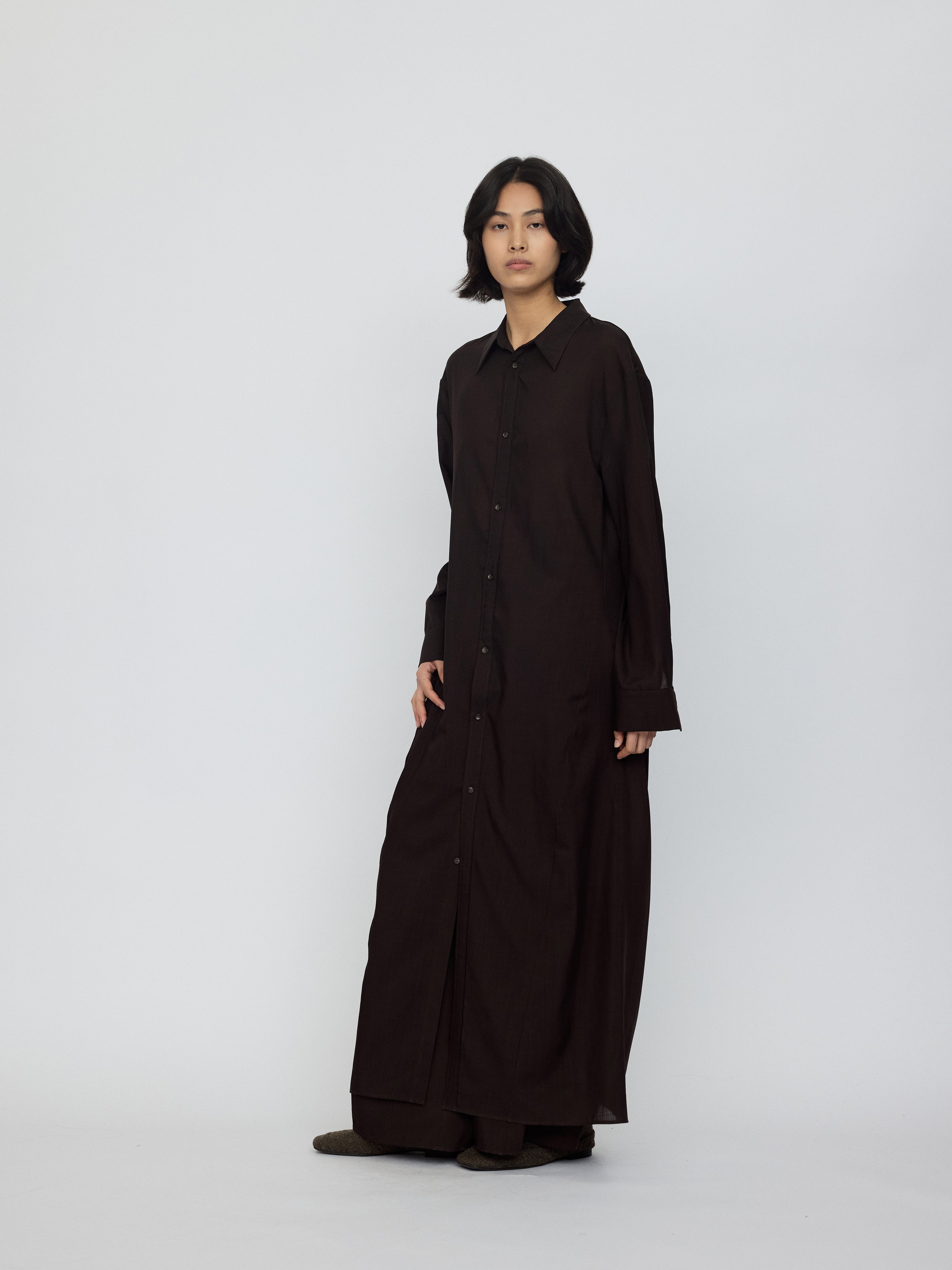 AW26 - UMBER GAVRIN LONG SHIRT