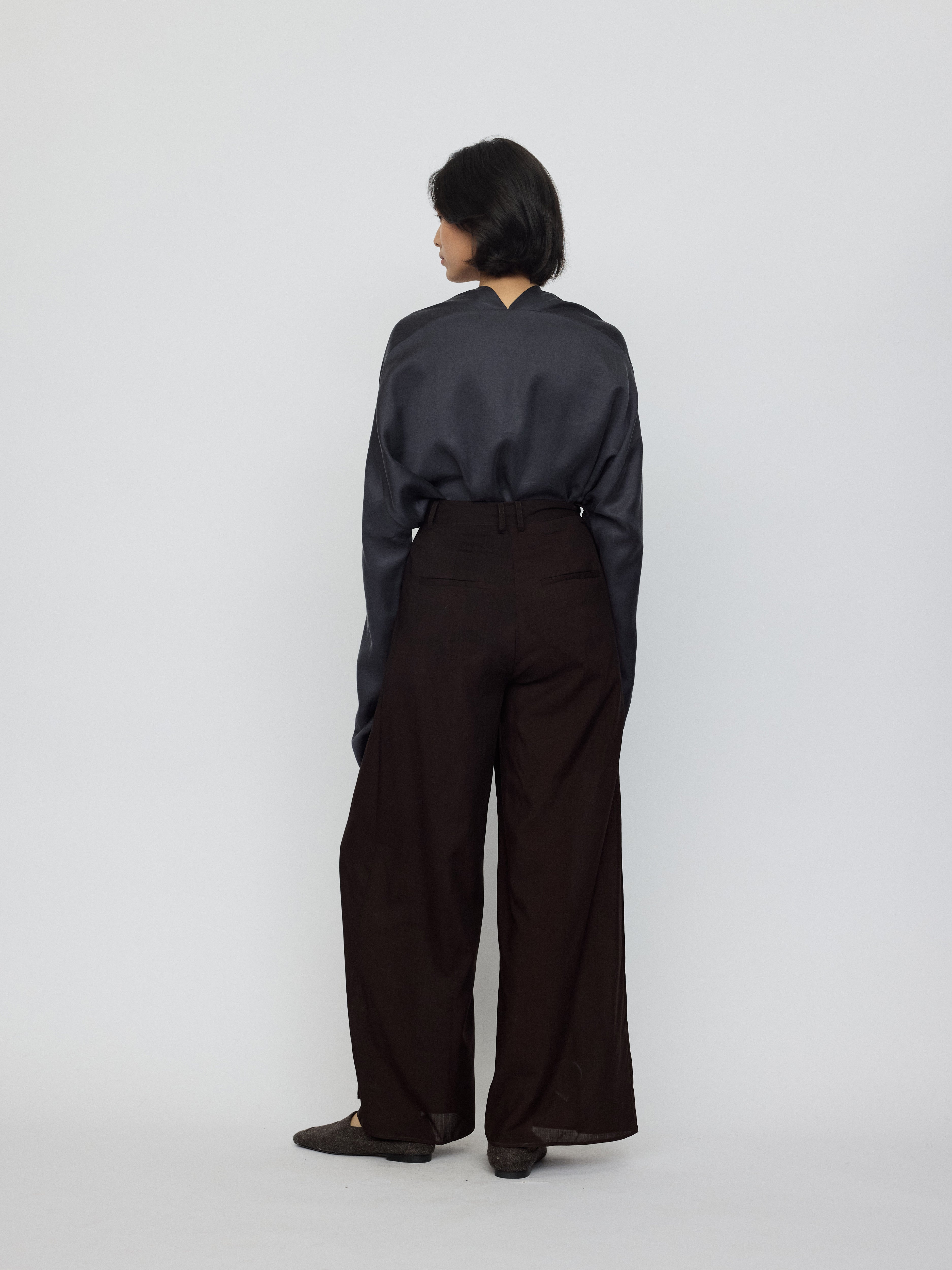 AW26 - UMBER LYNTH SUIT PANTS