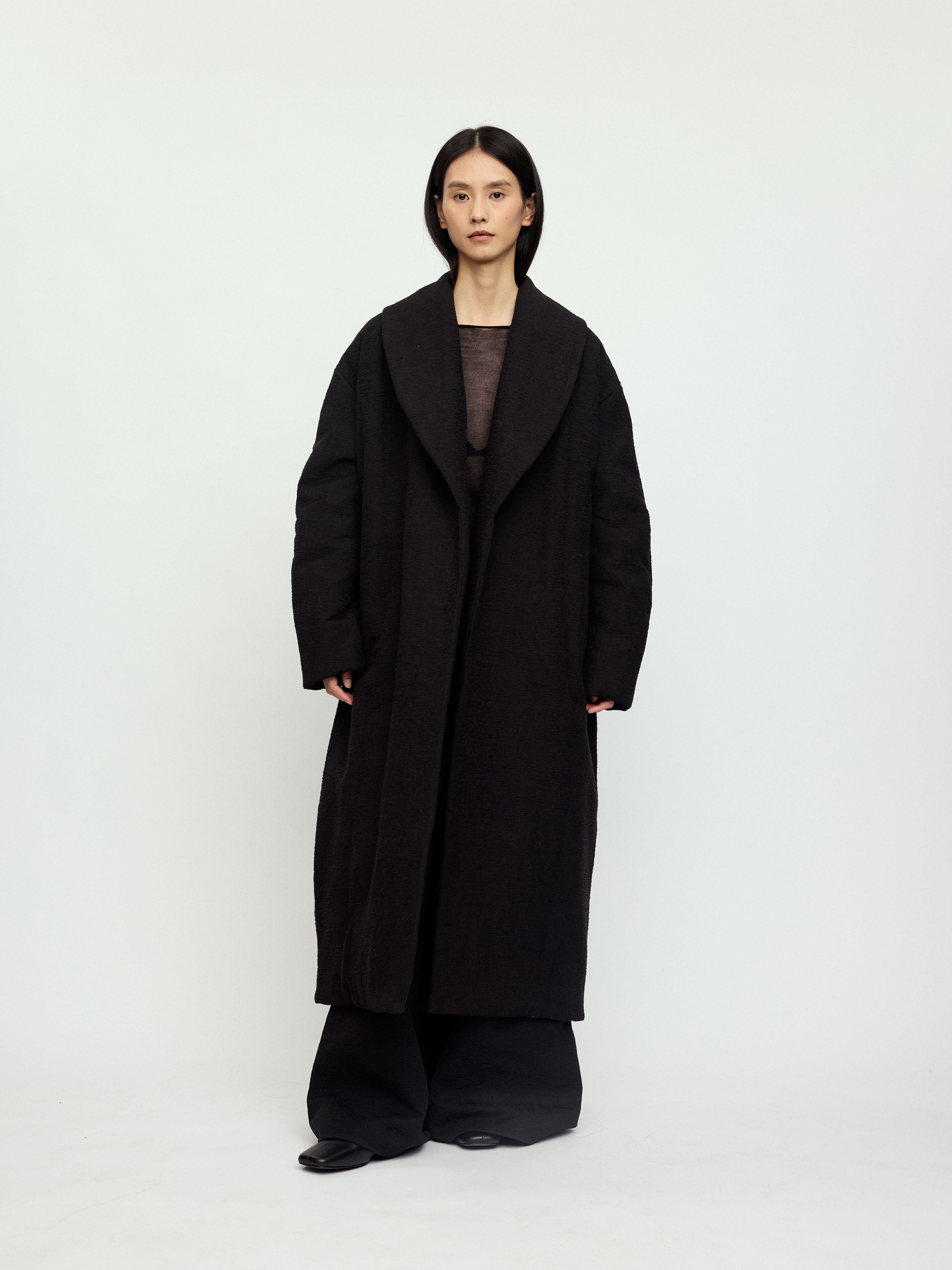 AW25 - CHARCOAL MERGUI COAT