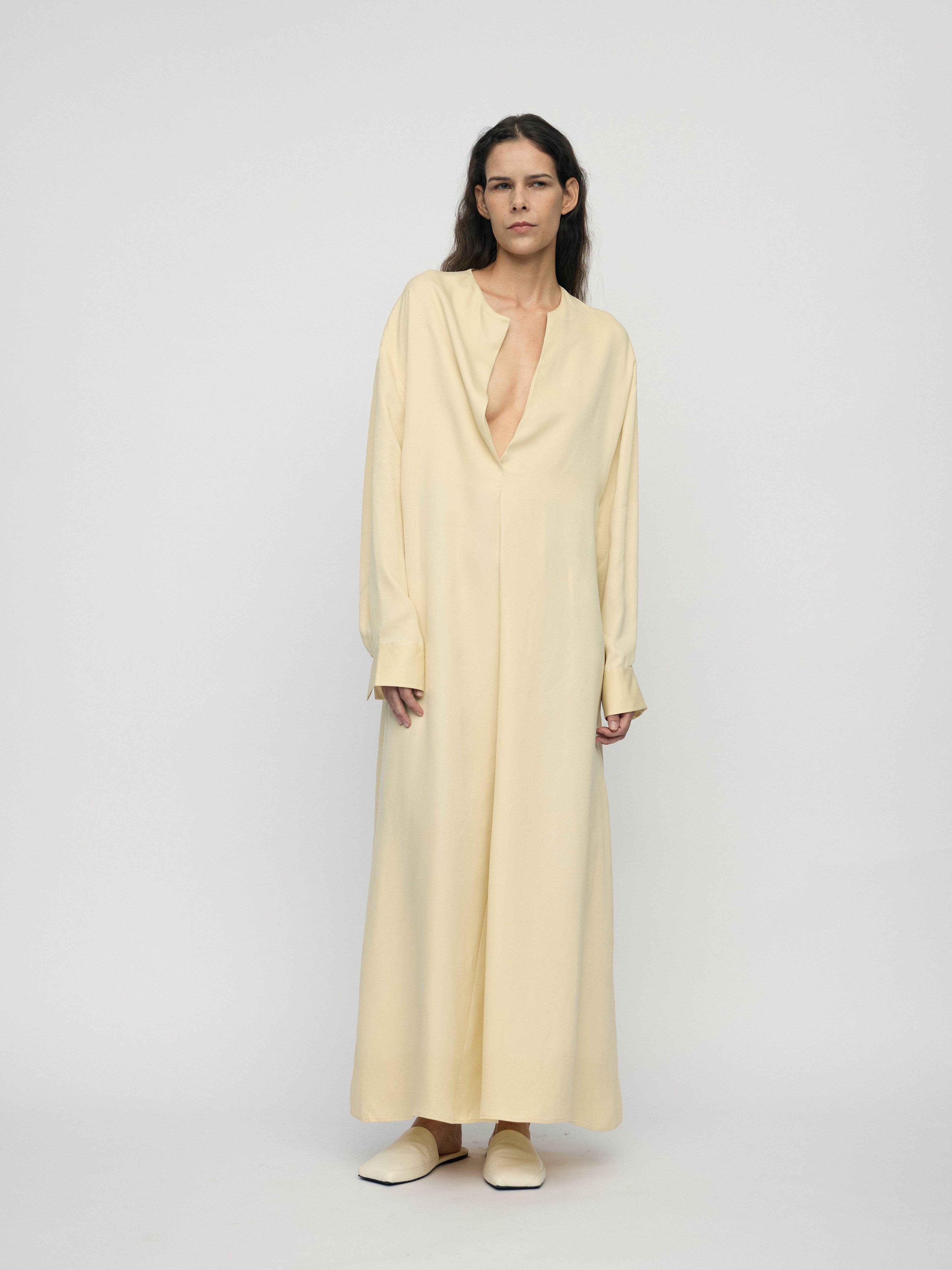 SS26 - PARCHMENT BRAC SHIRT DRESS