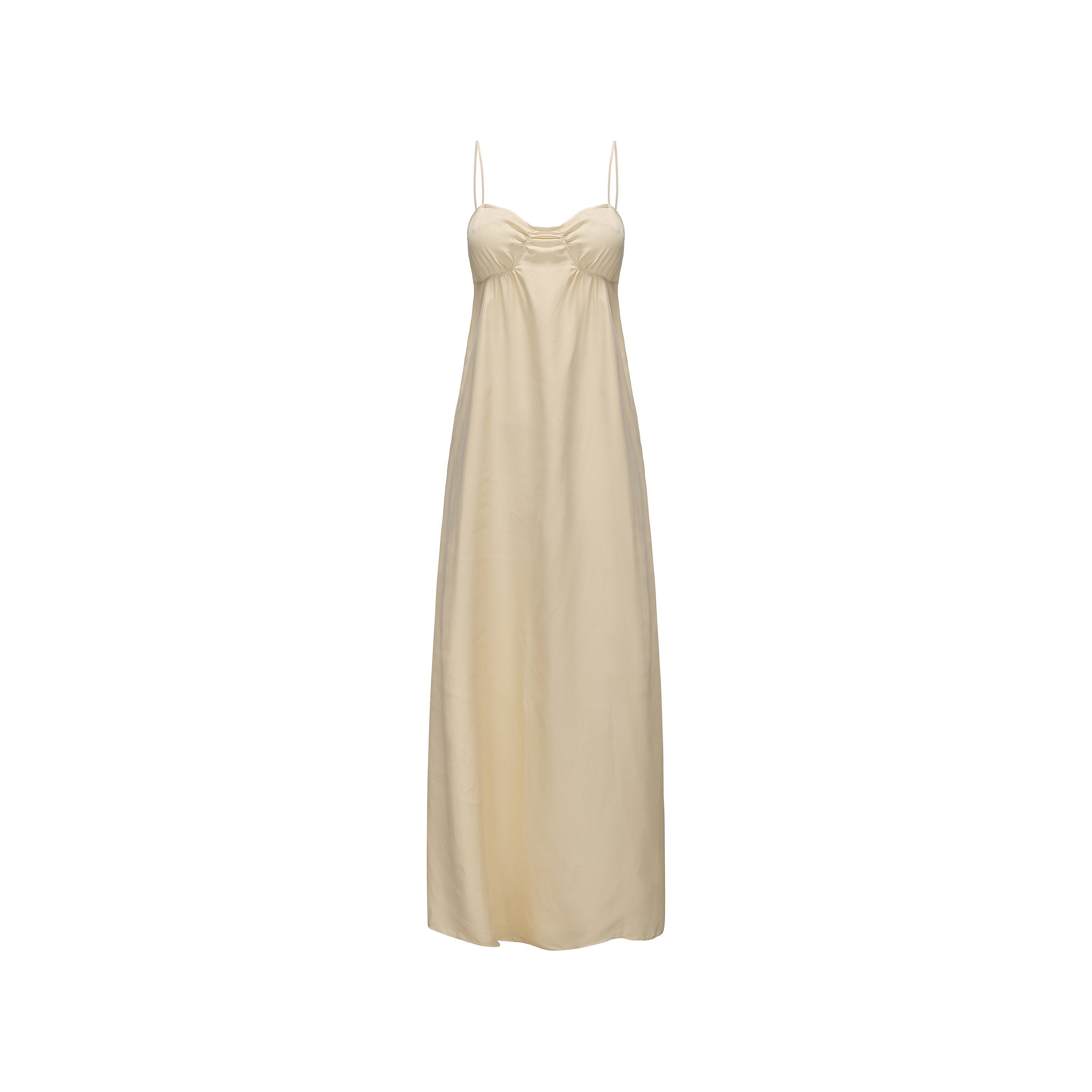 SS26 - PARCHMENT SHELL DRESS