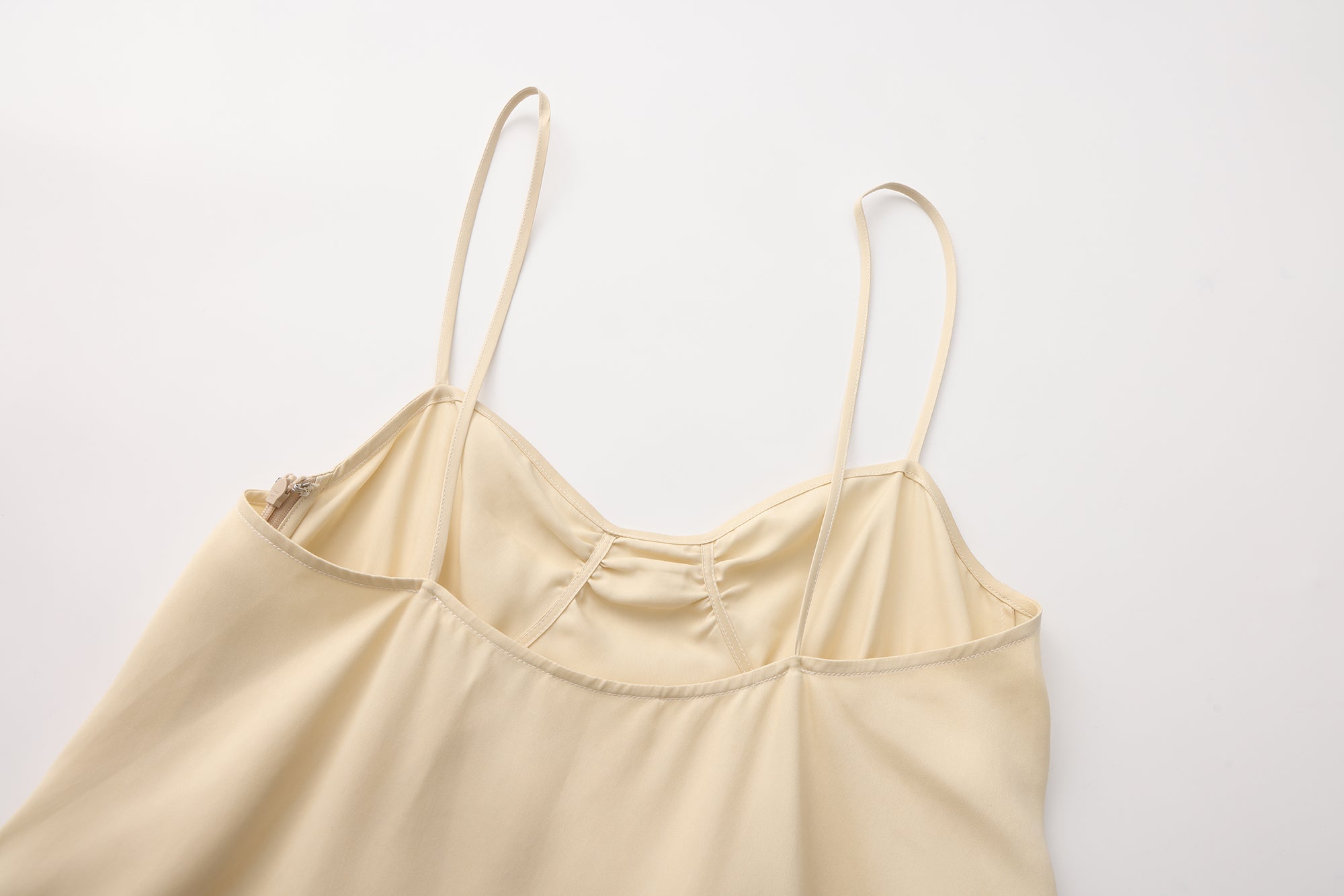 SS26 - PARCHMENT SHELL DRESS