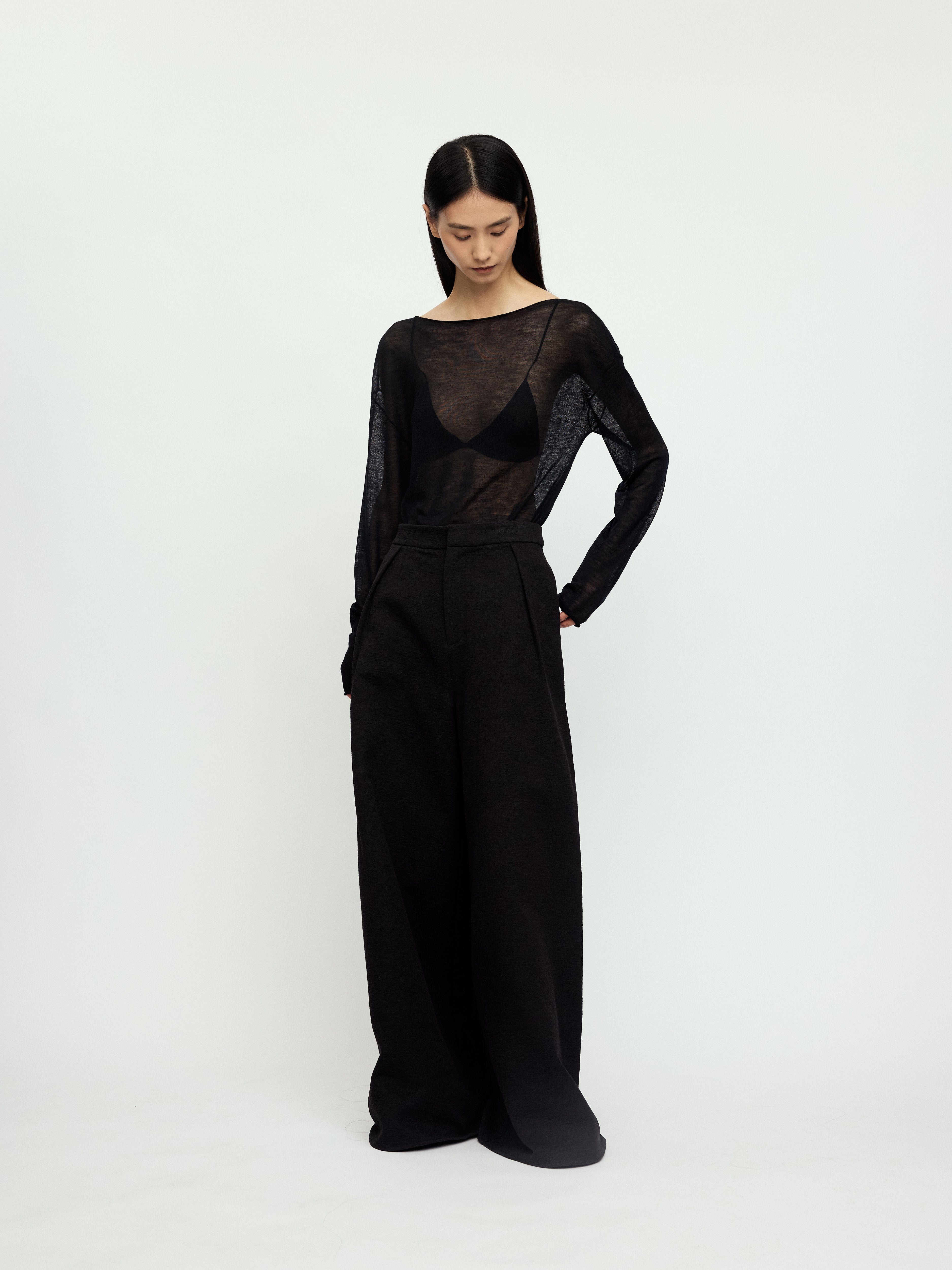 AW25 - CHARCOAL VEGA PANTS