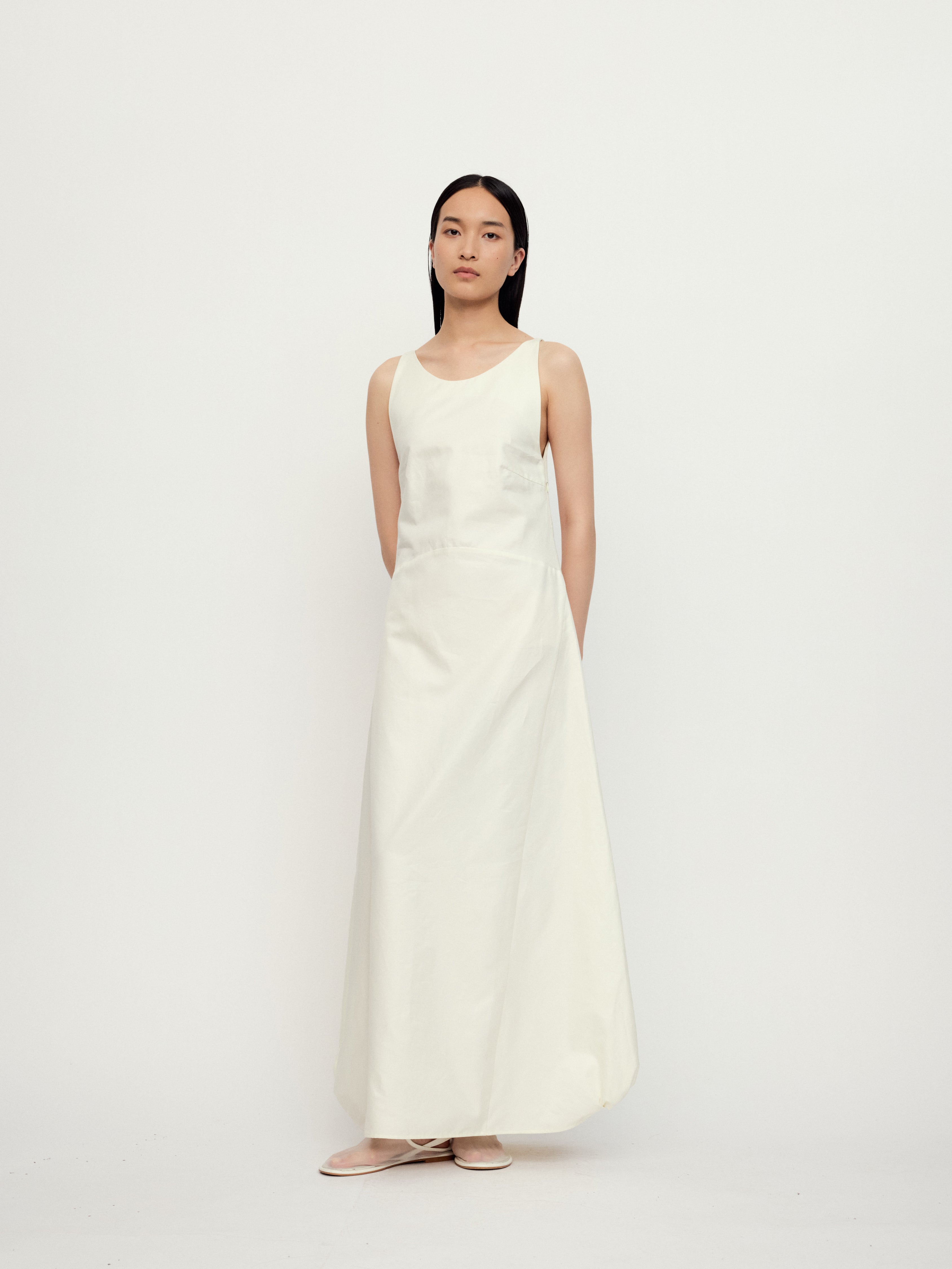 SS25 - IVORY LAMU DRESS