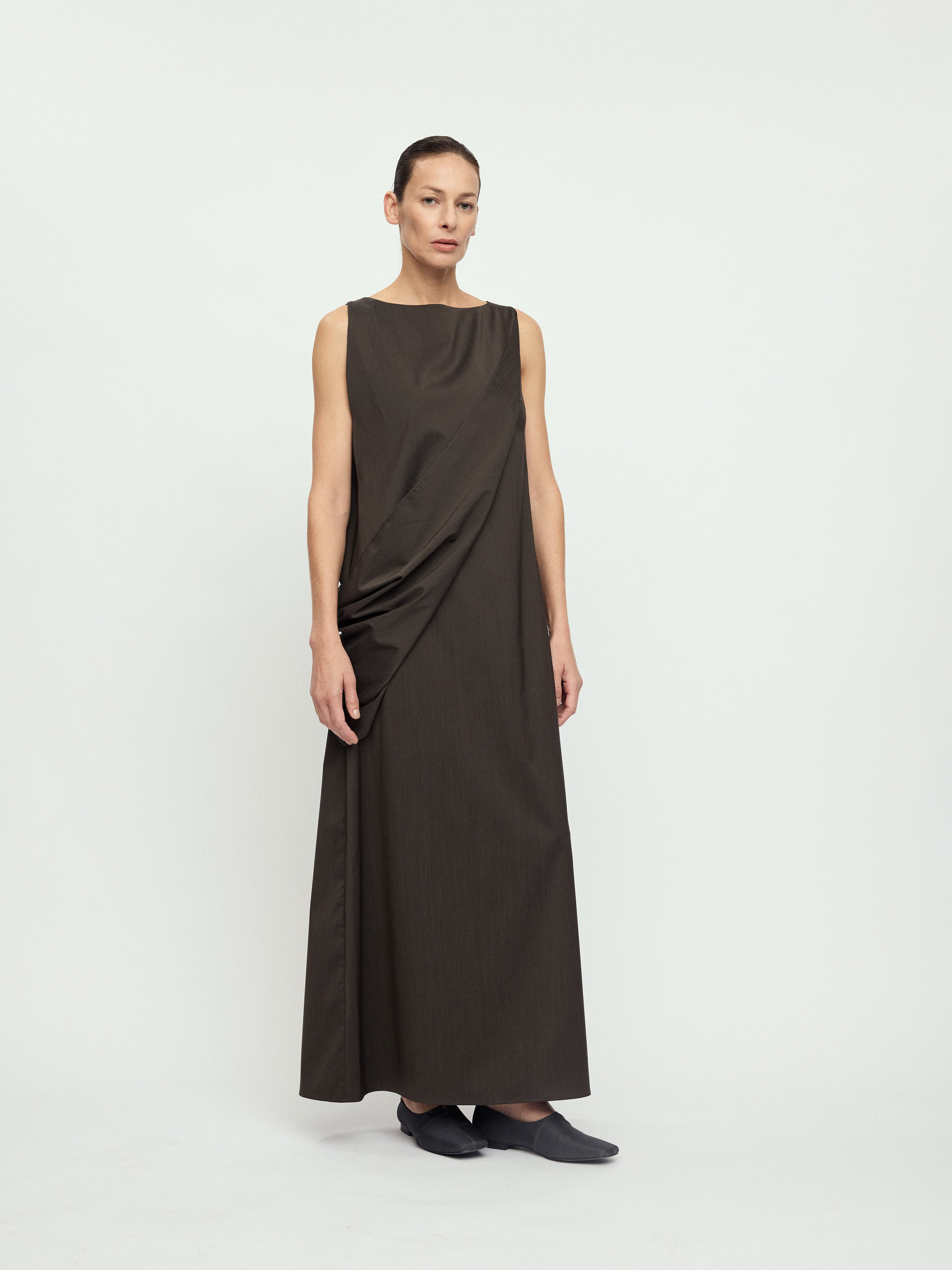 AW25 - FOREST BOA DRESS