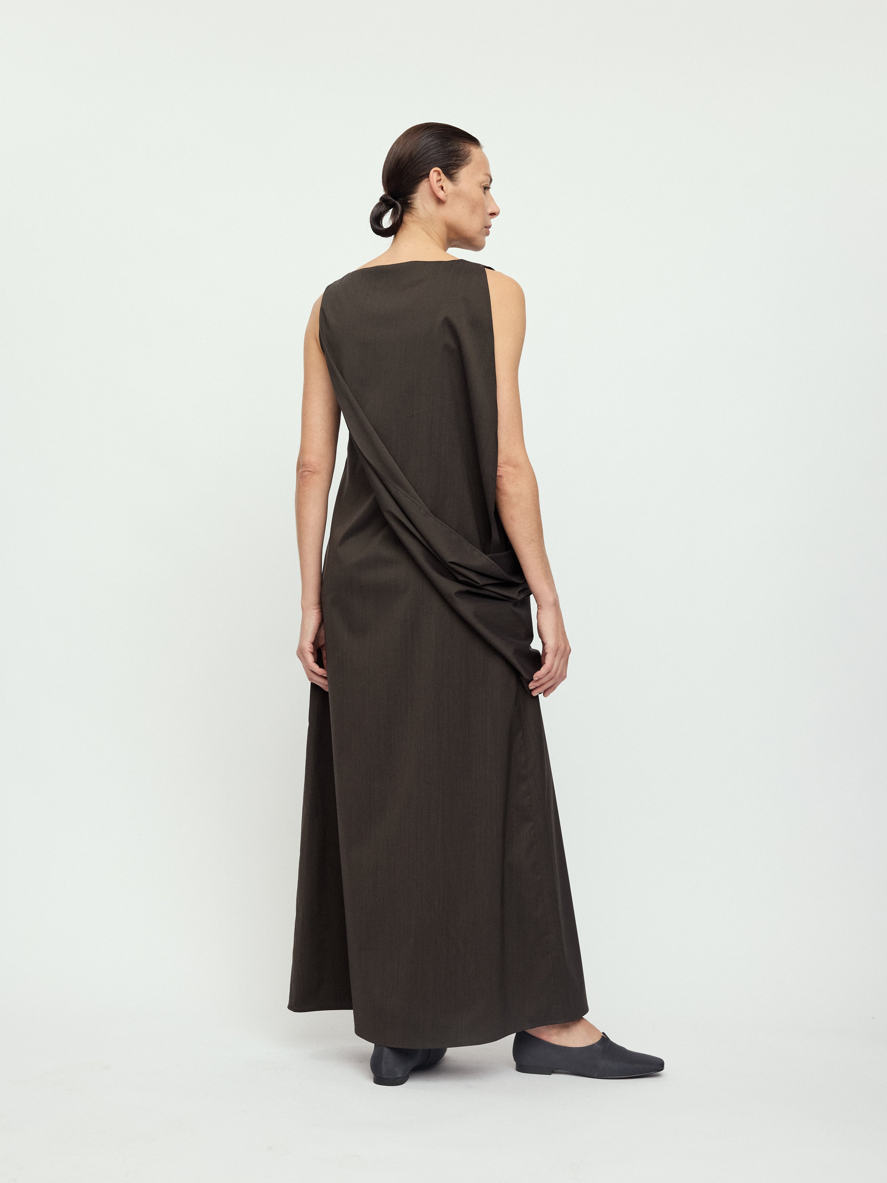 AW25 - FOREST BOA DRESS