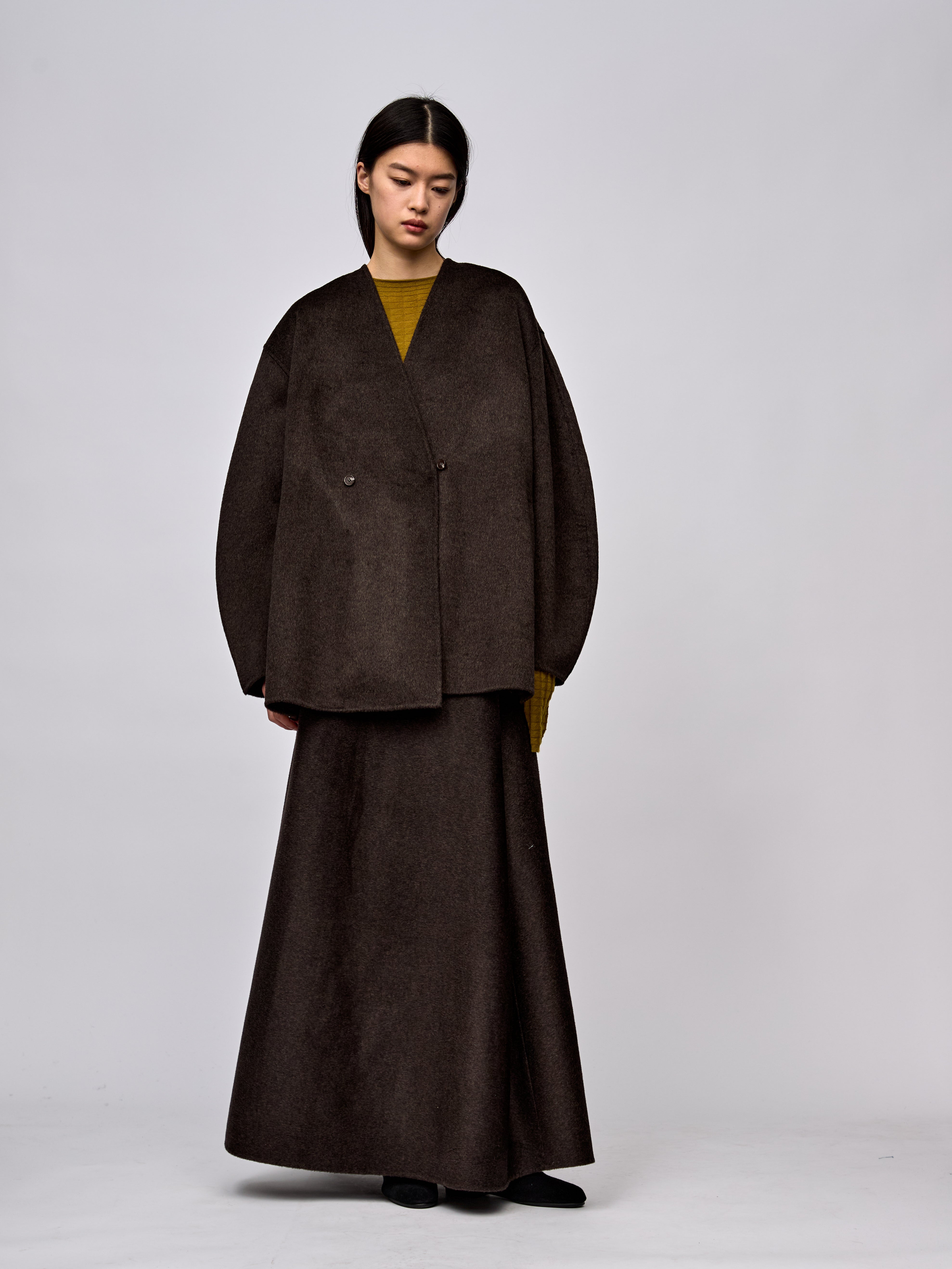 AW24 - COFFEE WOLIN COAT