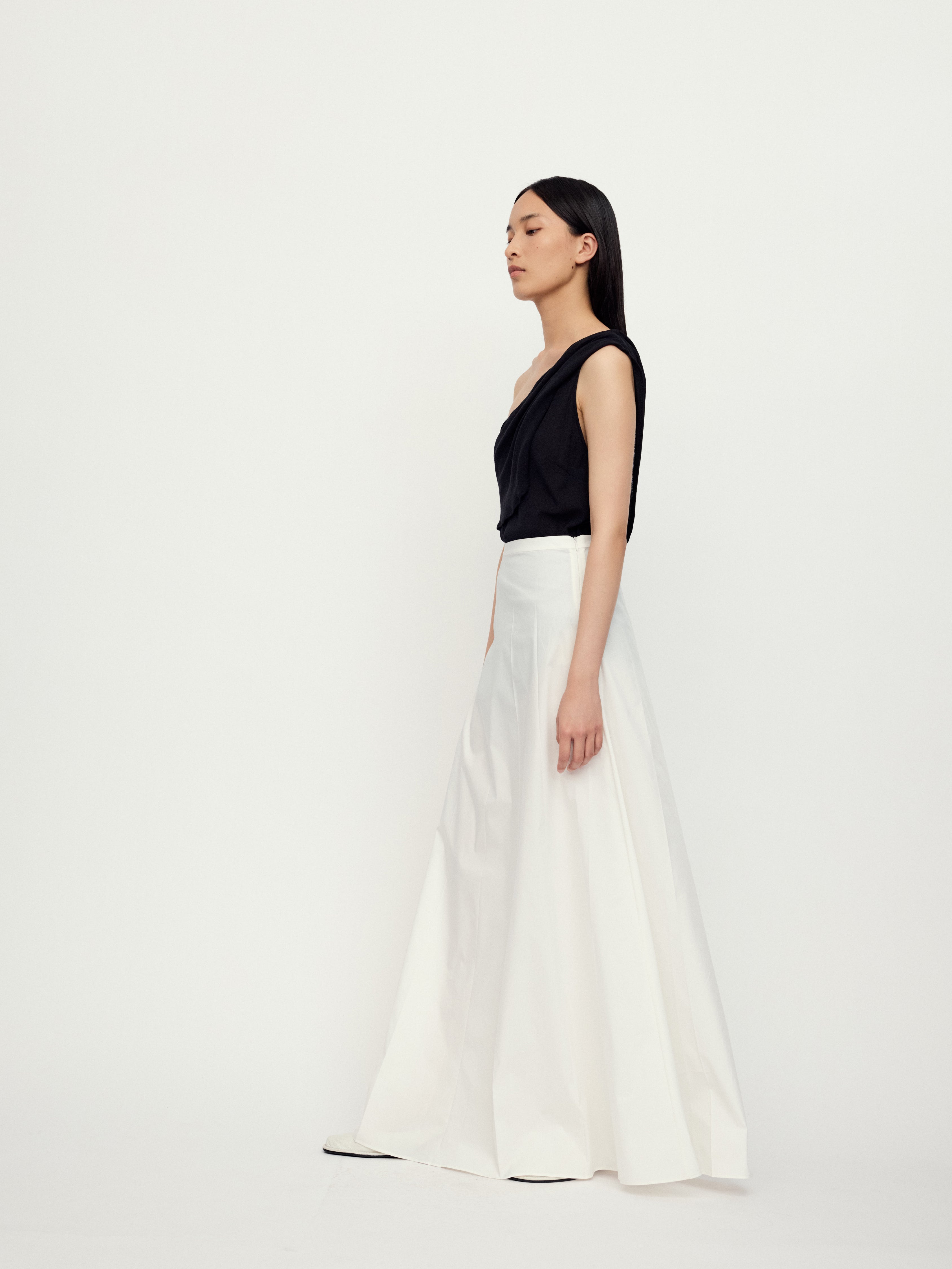 SS25 - OFF-WHITE LINE SKIRT