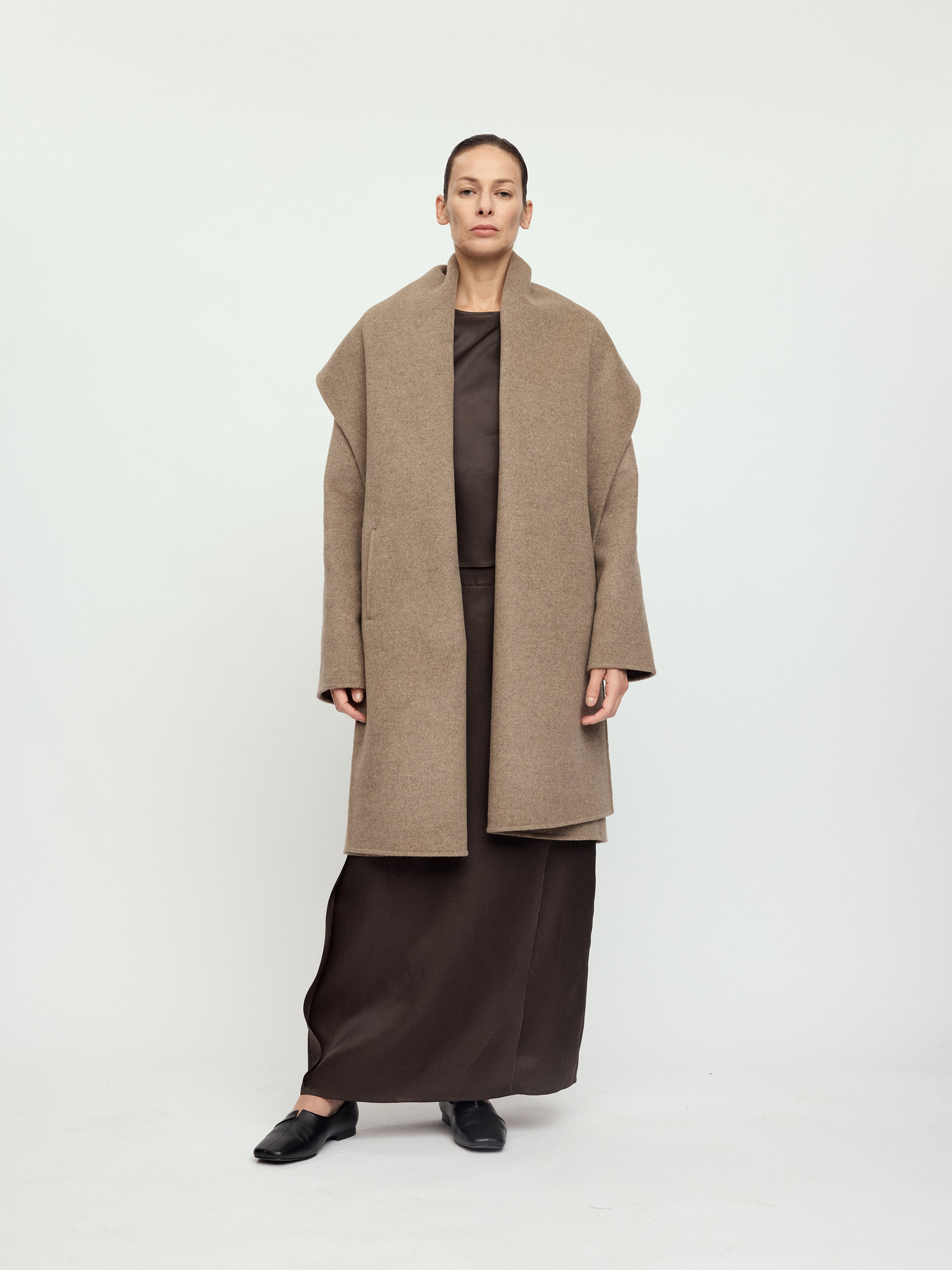 AW25 - SAND ELIN COAT