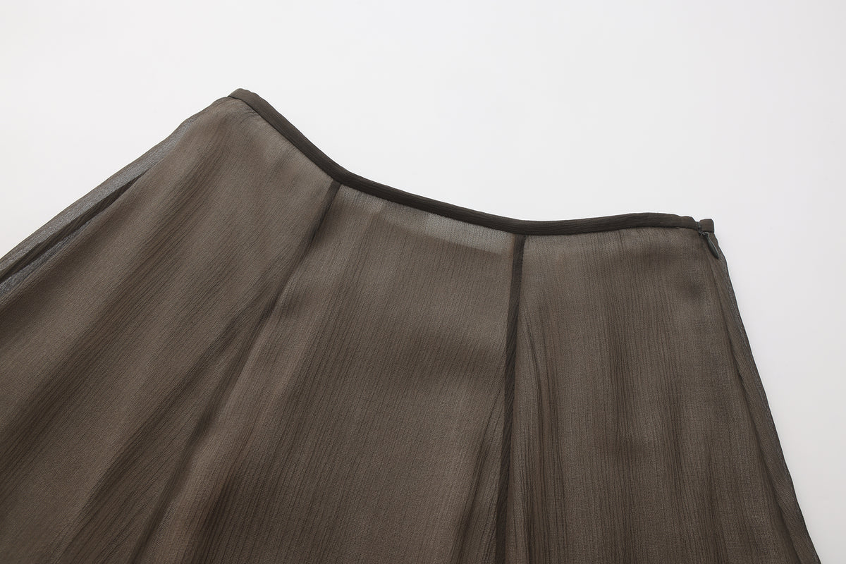 AW26 - WILLOW ASSU BIAS CUT SKIRT