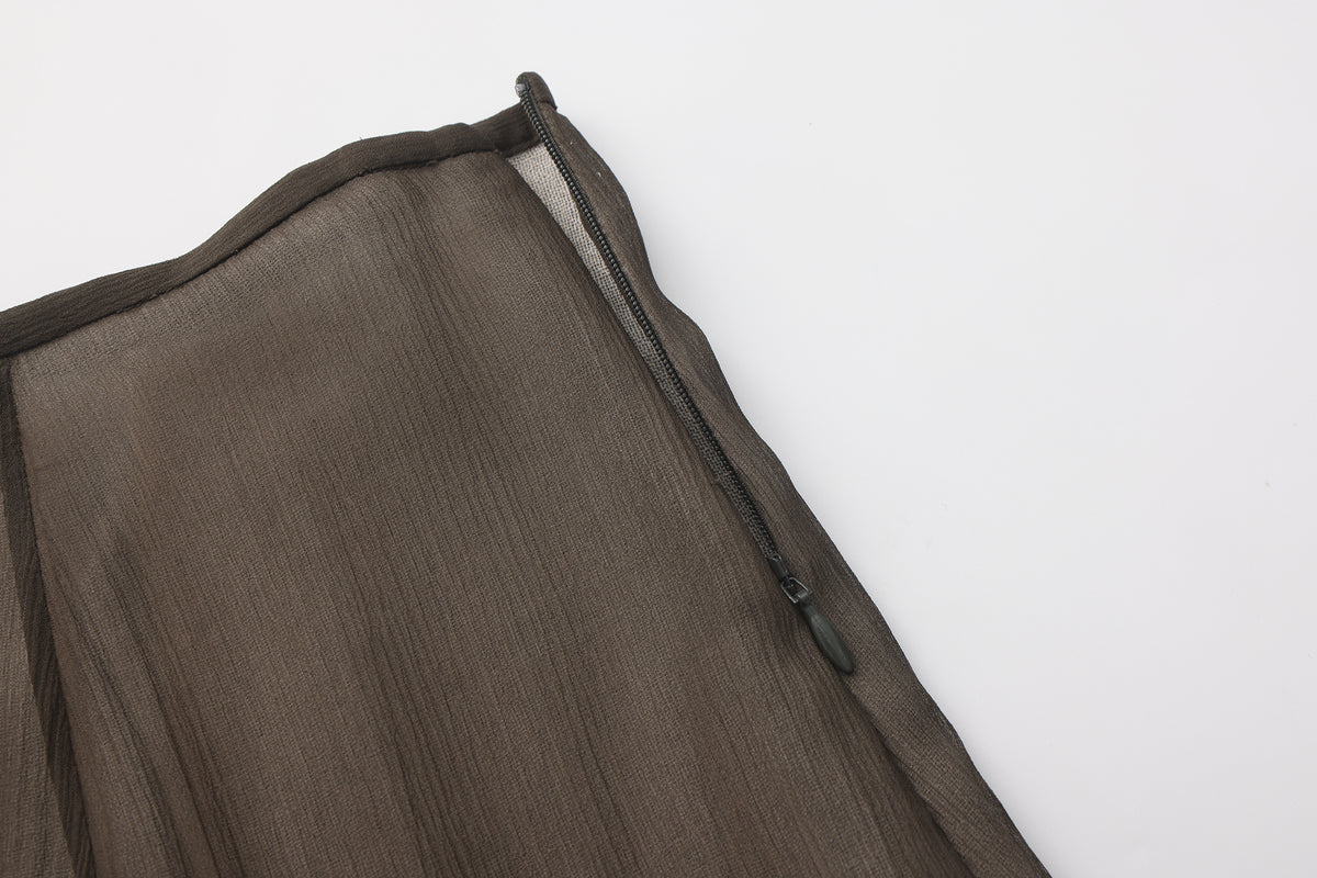 AW26 - WILLOW ASSU BIAS CUT SKIRT