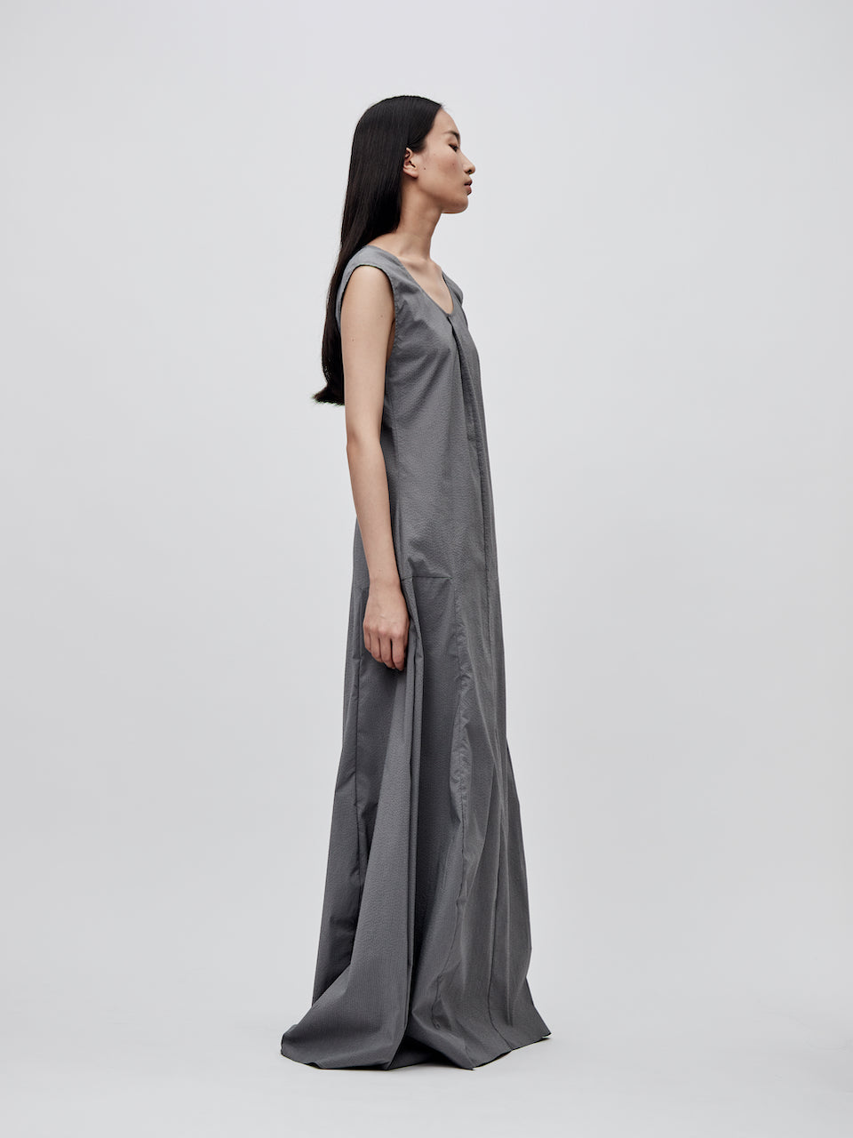 SS24 - GERY CACOON DRESS