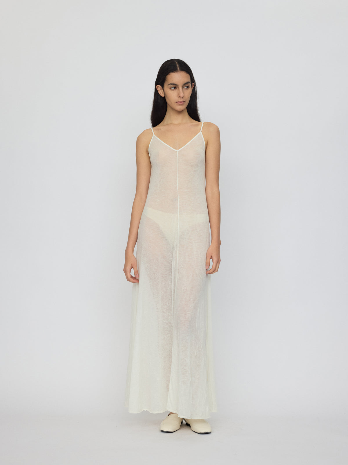 AW26 - SKARN EVIA SLIP DRESS