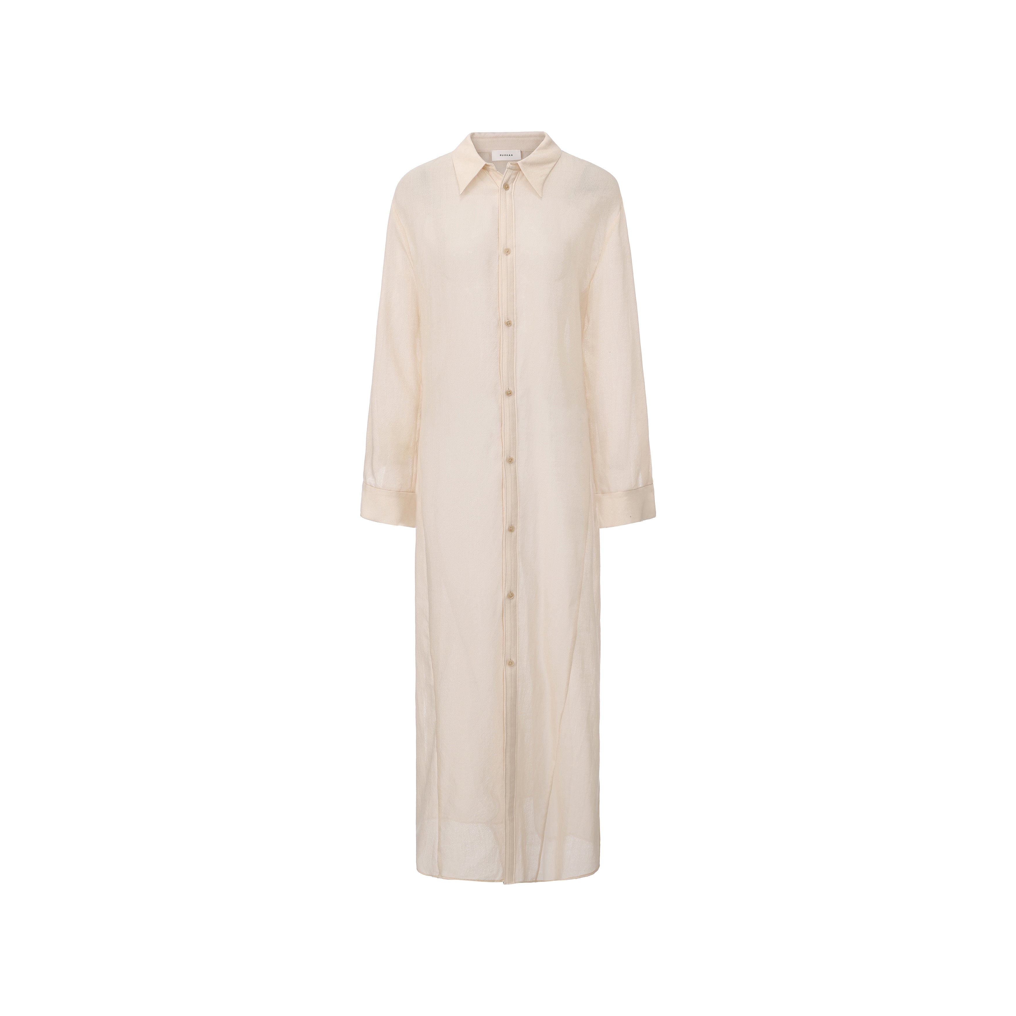 AW26 - DUST BEIGE GAVRIN LONG SHIRT
