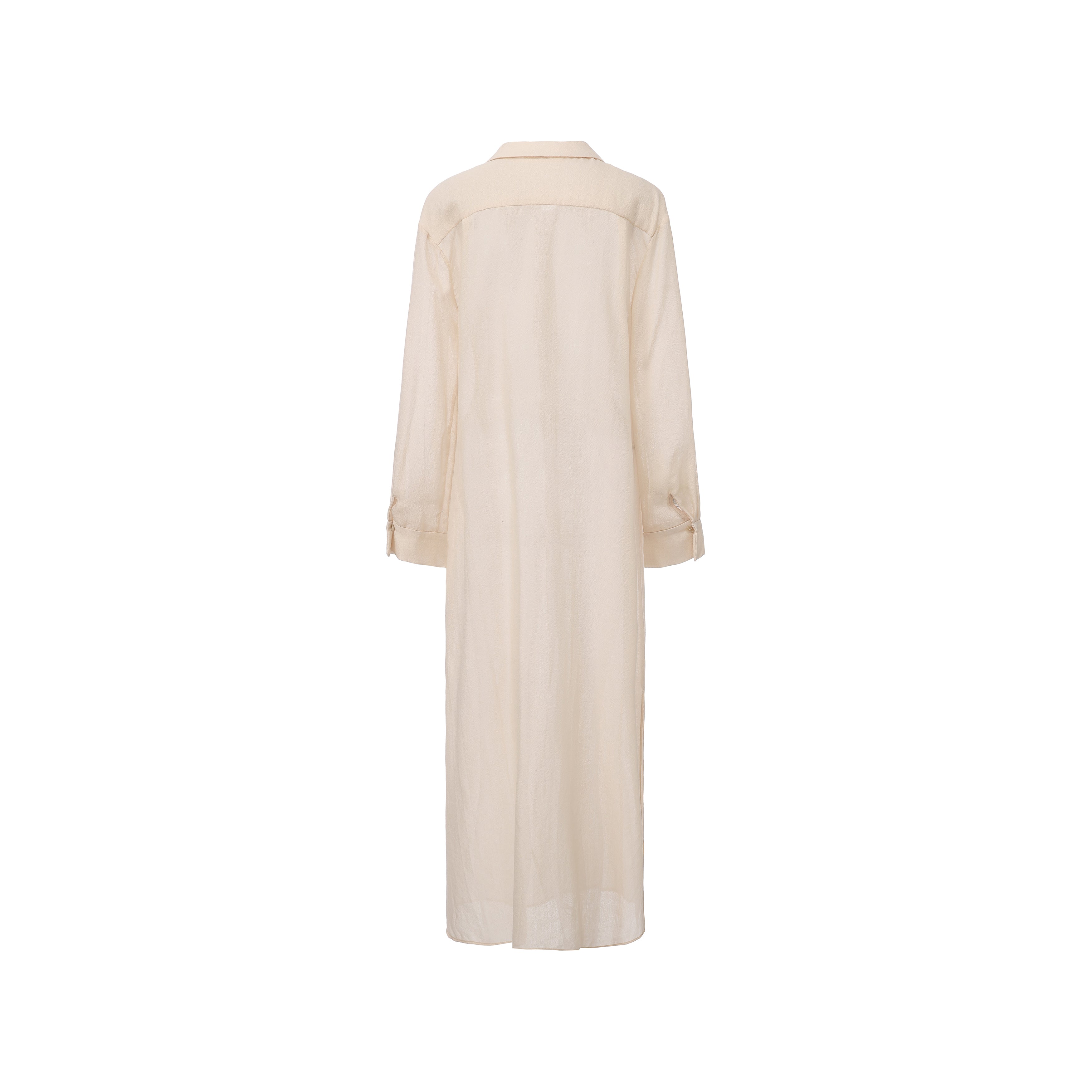 AW26 - DUST BEIGE GAVRIN LONG SHIRT