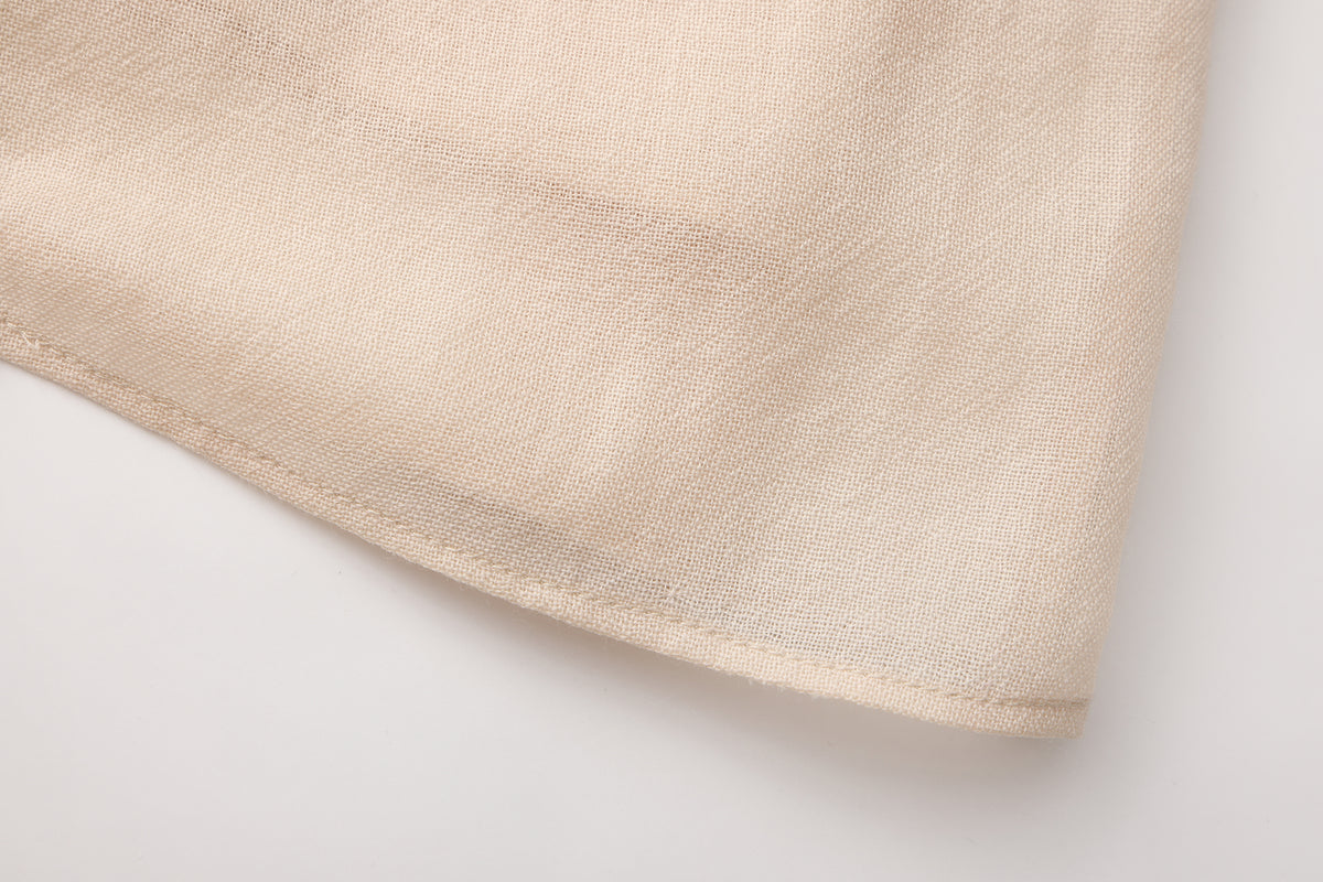 AW26 - DUST BEIGE PARASOL SKIRT