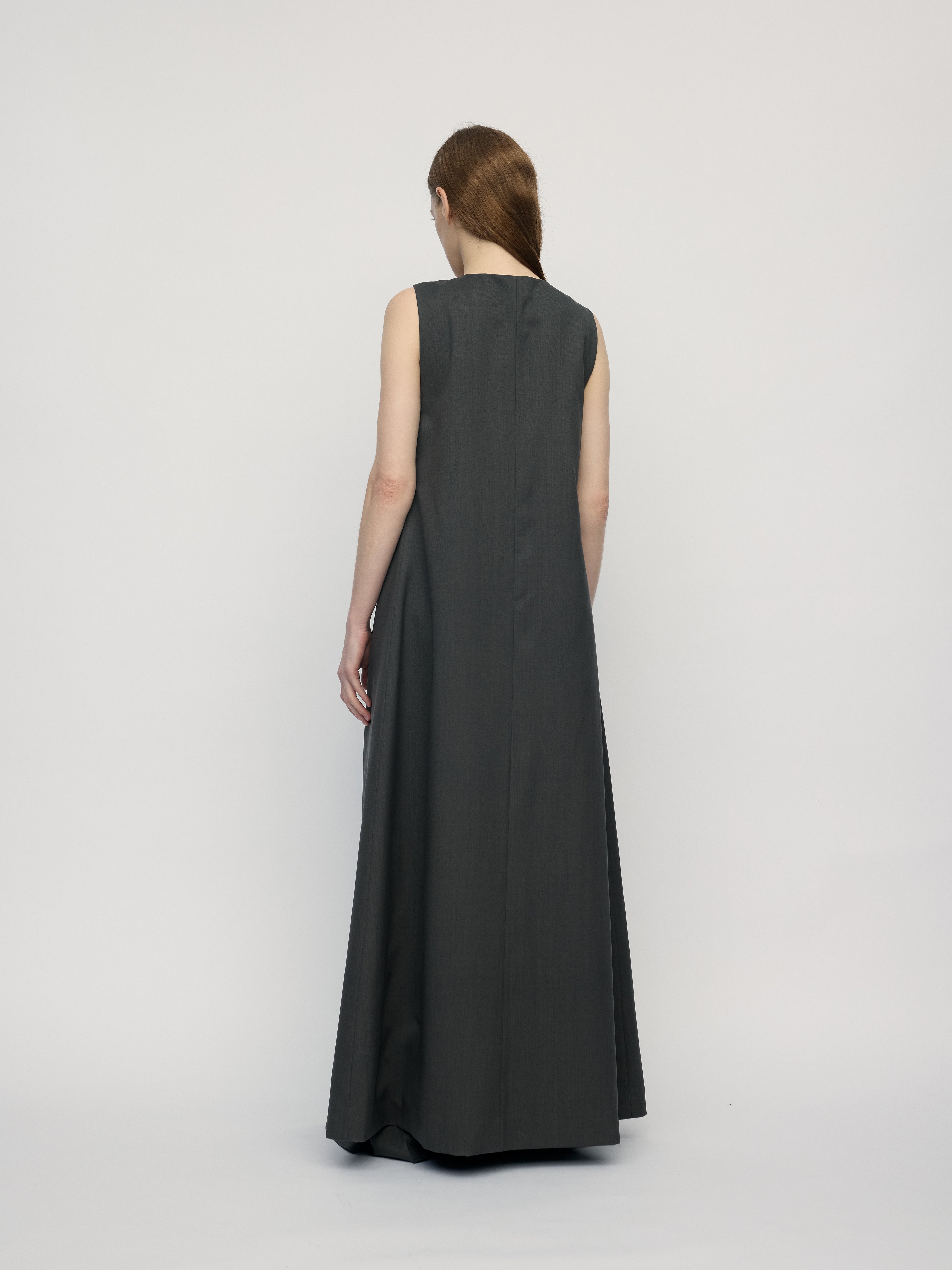 SS26 - MOORISH TEAK ONTO LONG VEST