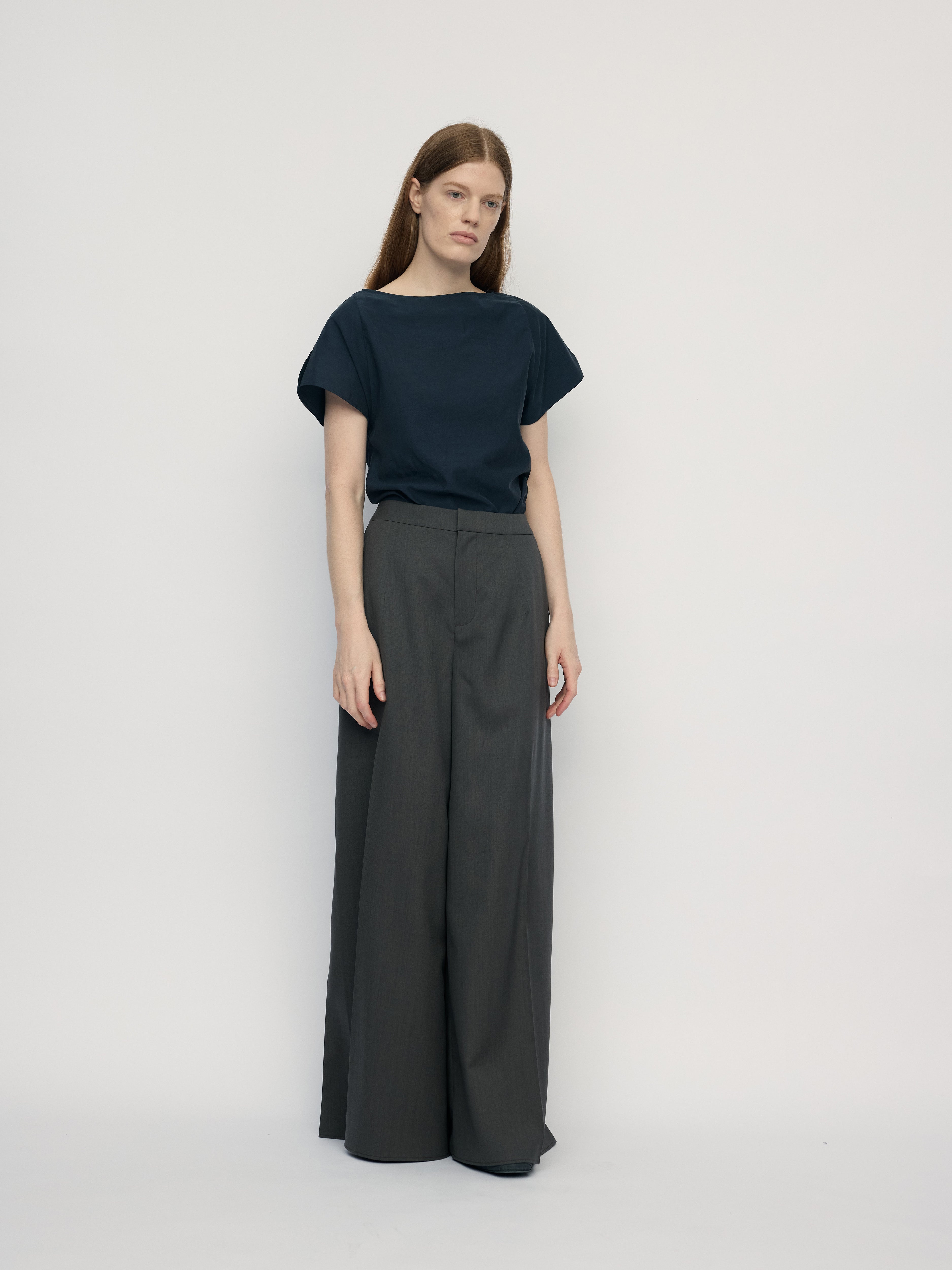 SS26 - MOORISH TEAK ONTO SUIT TROUSERS