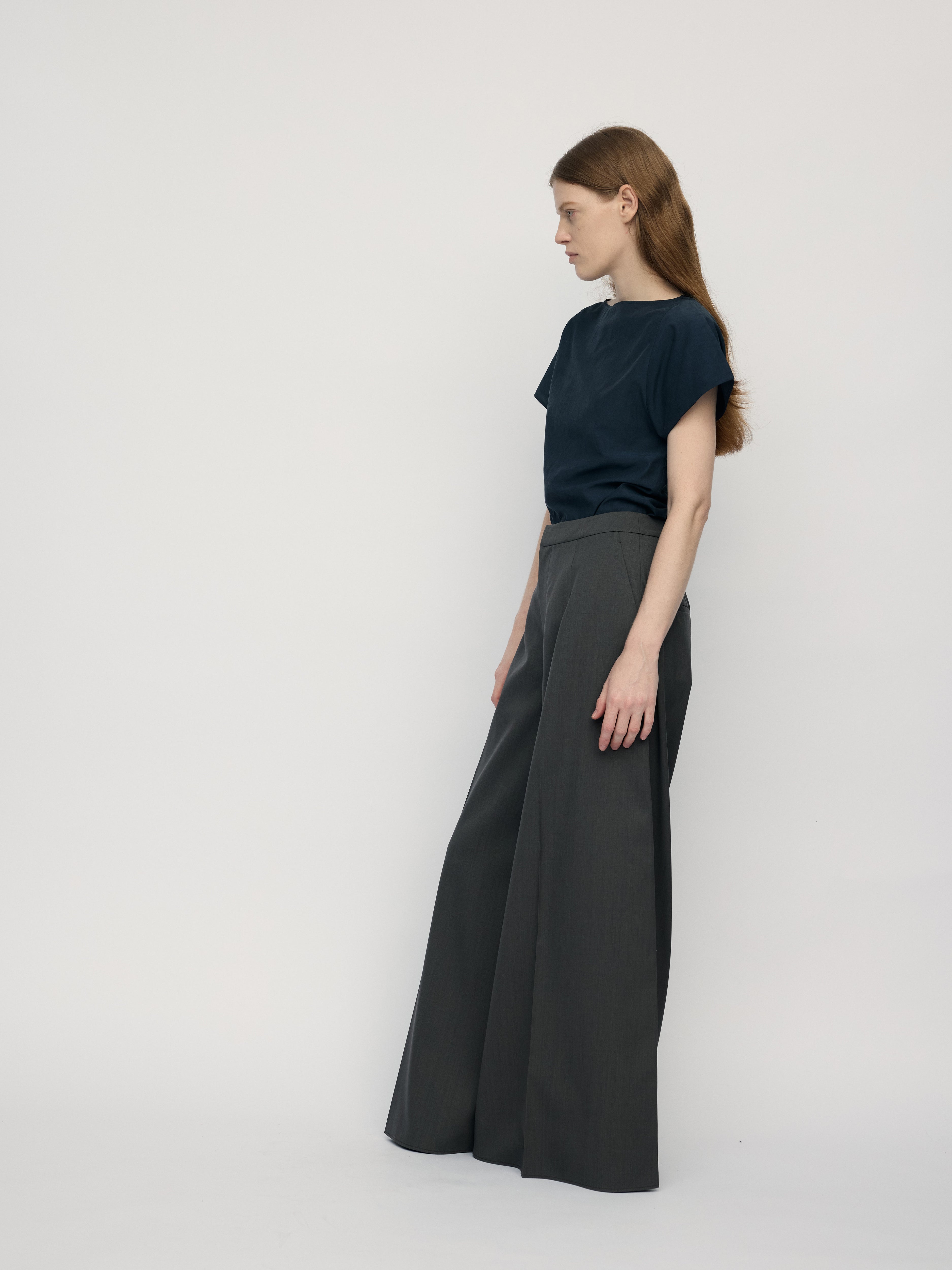 SS26 - MOORISH TEAK ONTO SUIT TROUSERS