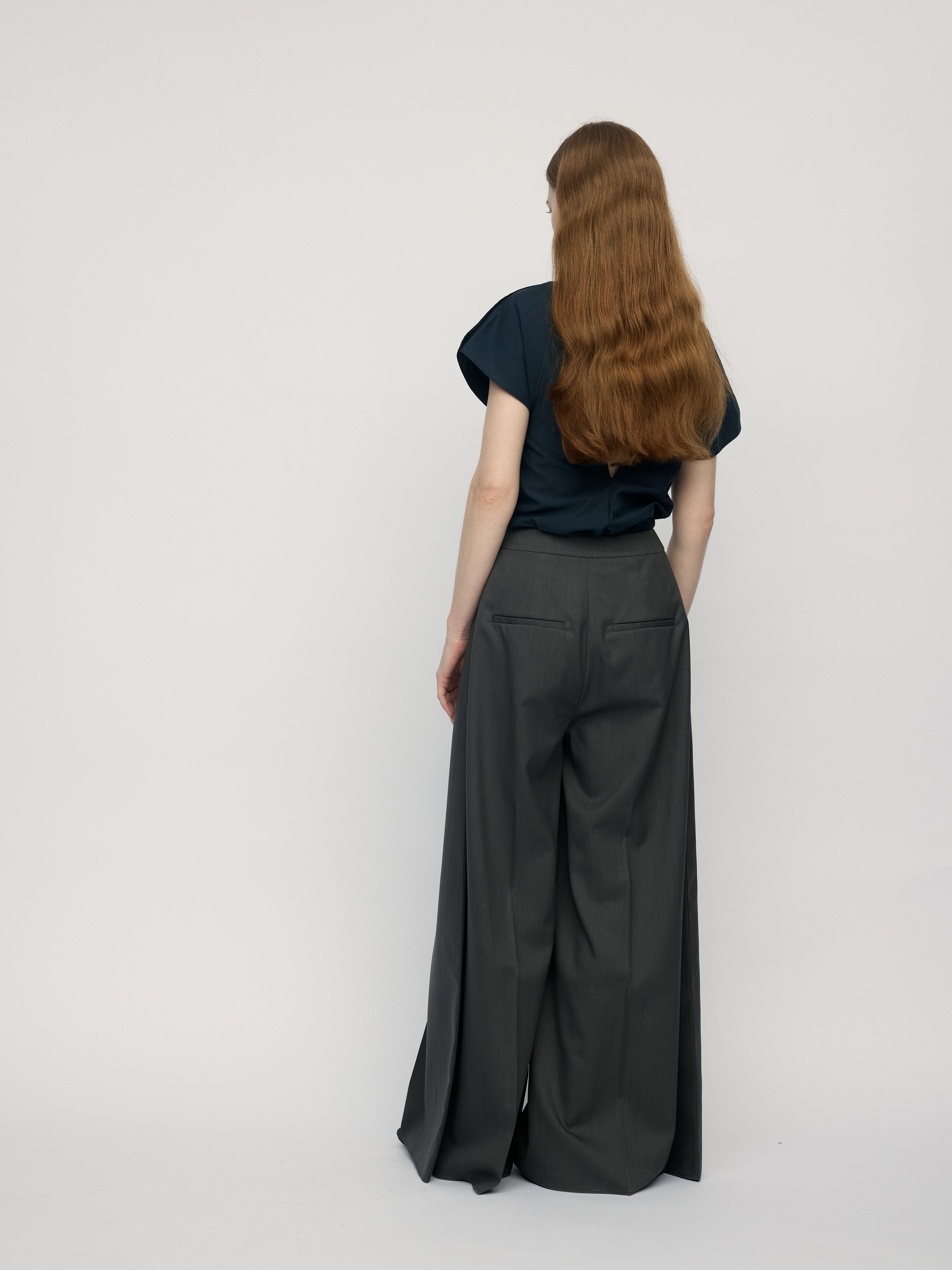 SS26 - MOORISH TEAK ONTO SUIT TROUSERS
