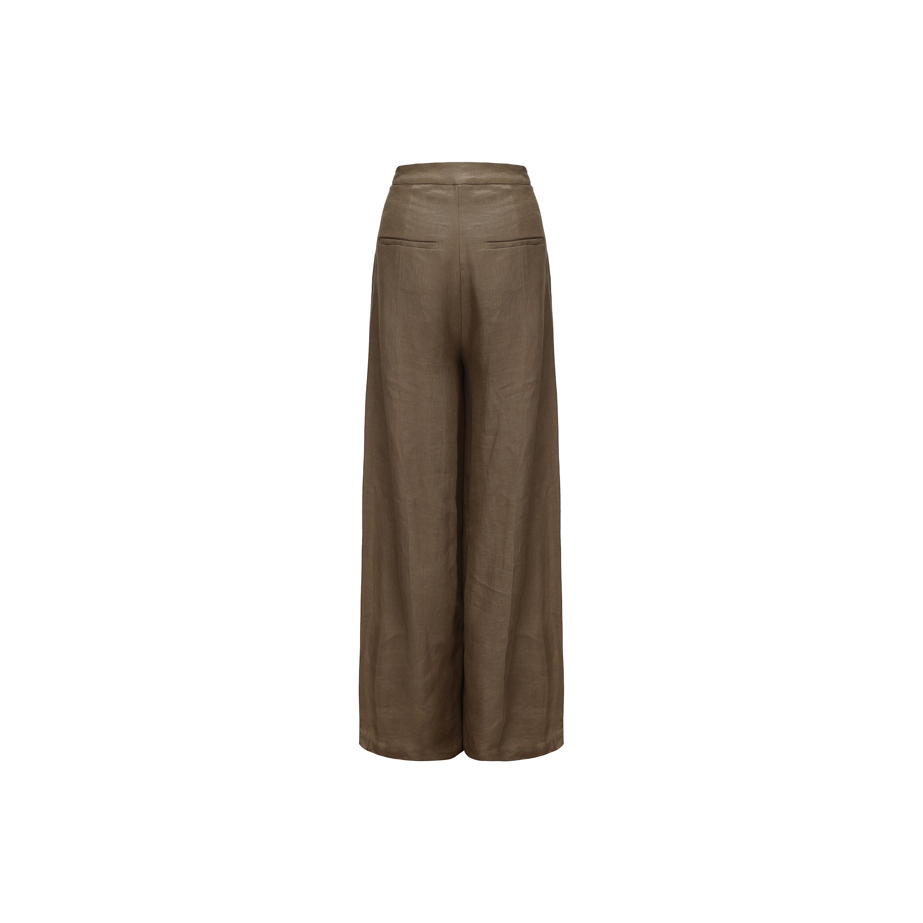 SS26 - PECAN ONTO SUIT TROUSERS