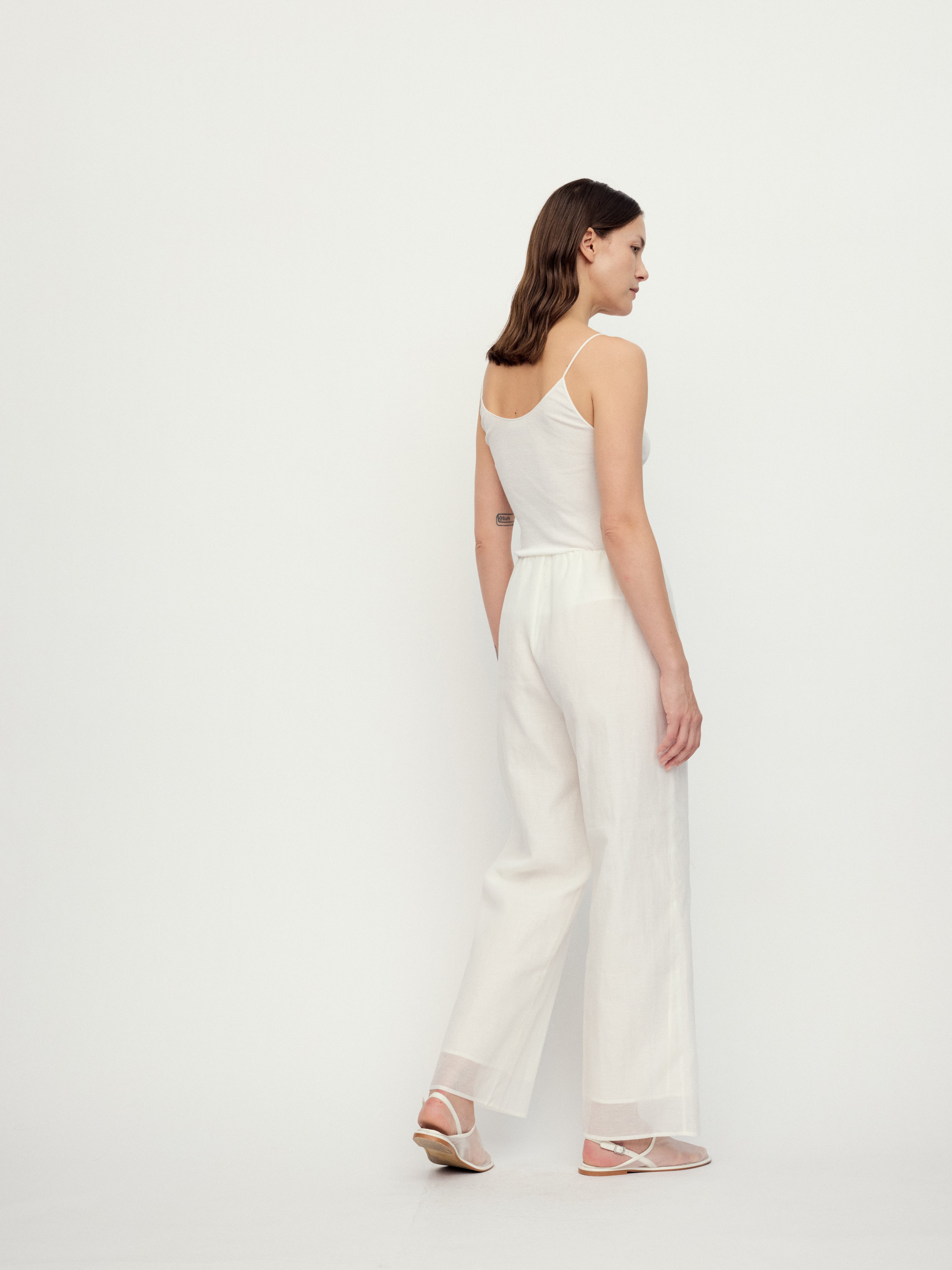 SS25 - PAPER WHITE RAE TROUSERS