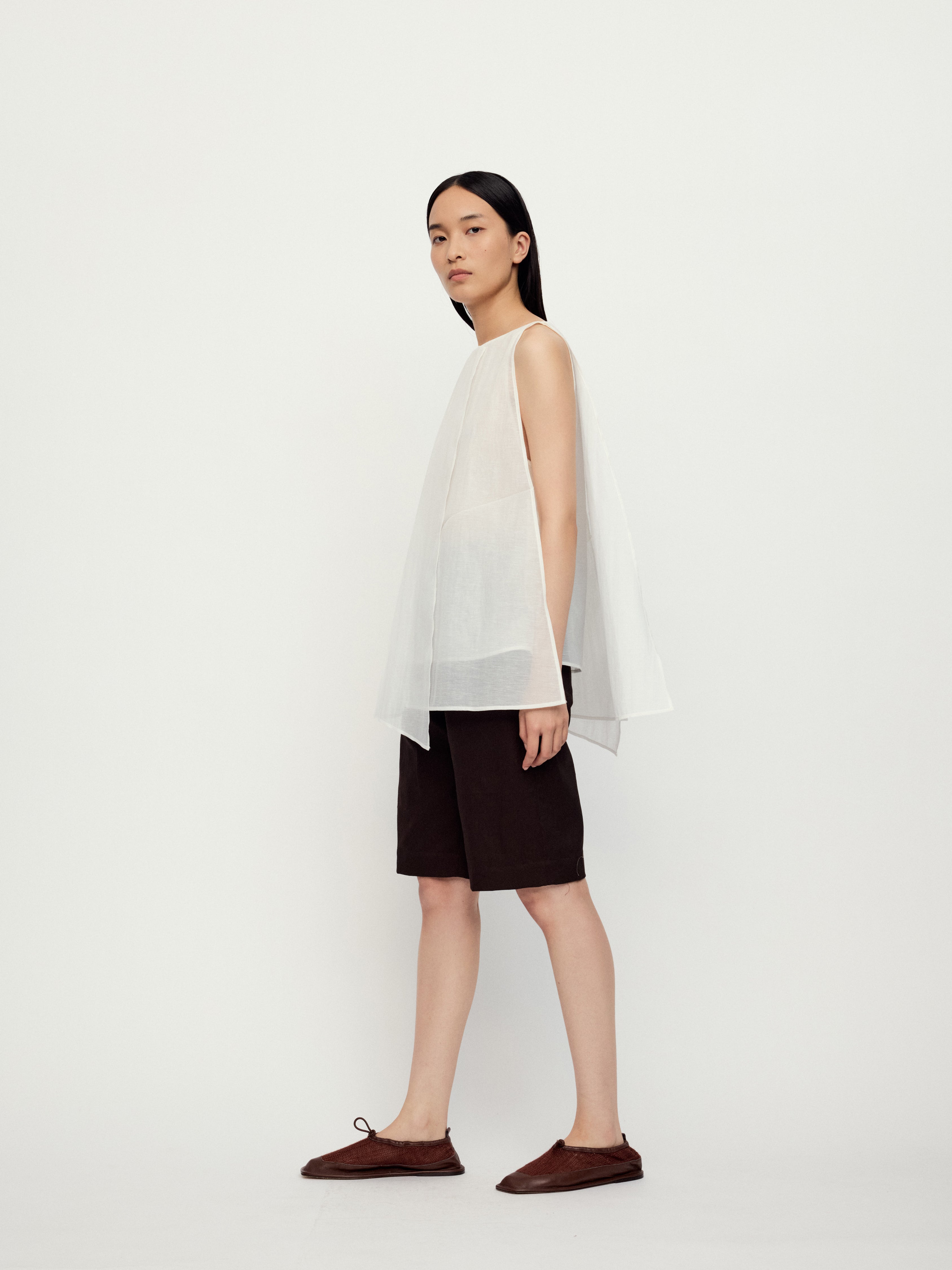 SS25 - PAPER WHITE MOLLE TOP