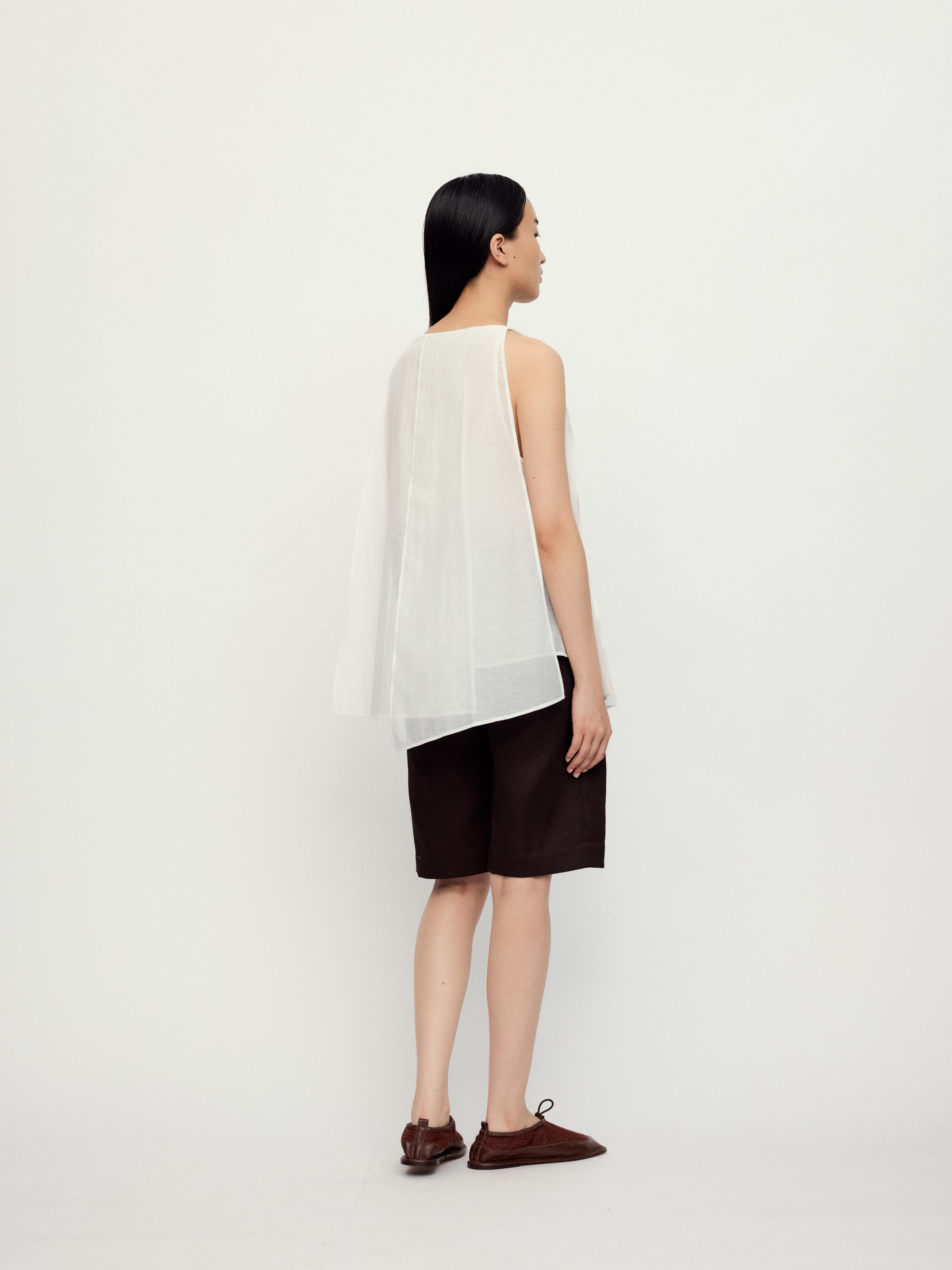 SS25 - PAPER WHITE MOLLE TOP