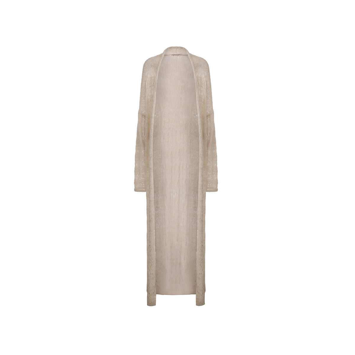 AW26 - SANDED BRONZE EVORA LONG CARDIGAN
