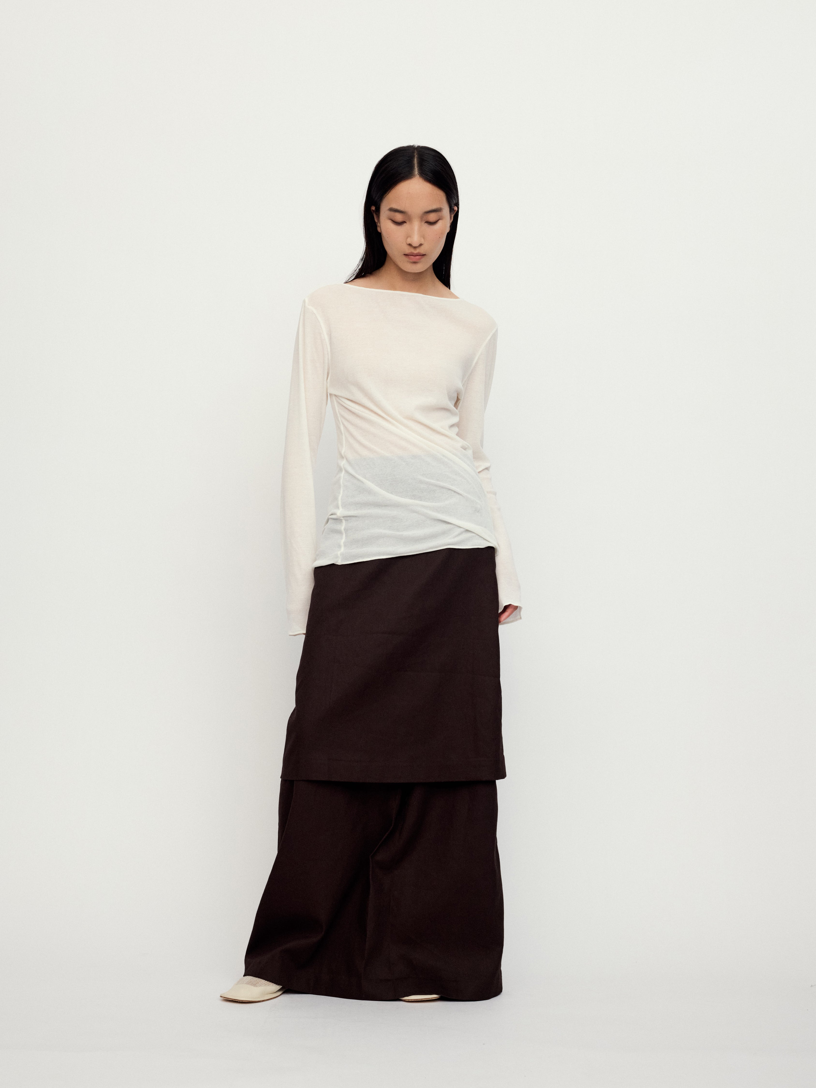 SS25 - CERAMIC WHITE KEA LONG SLEEVE