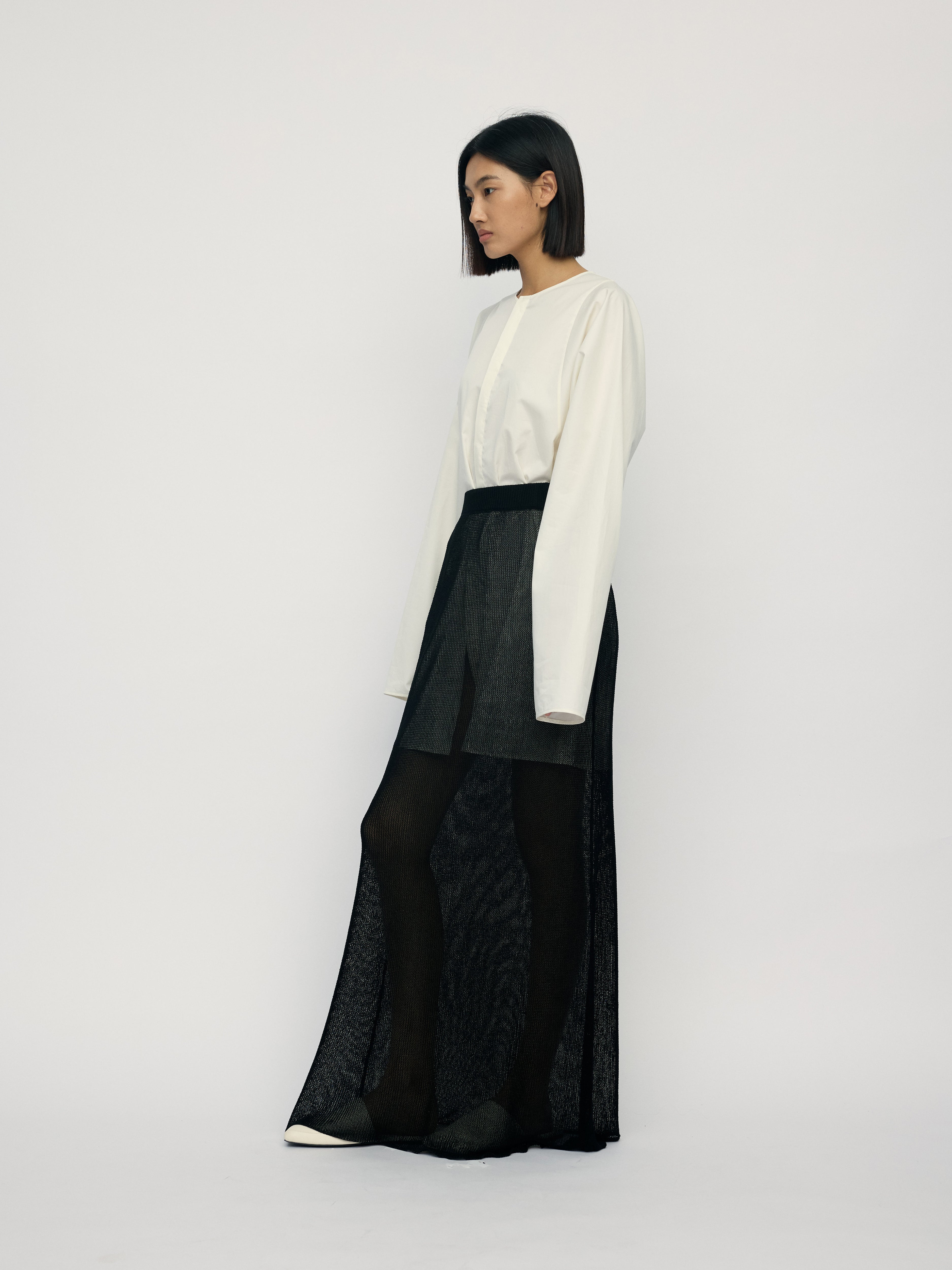 SS26 - BLACK PENCIL SKIRT