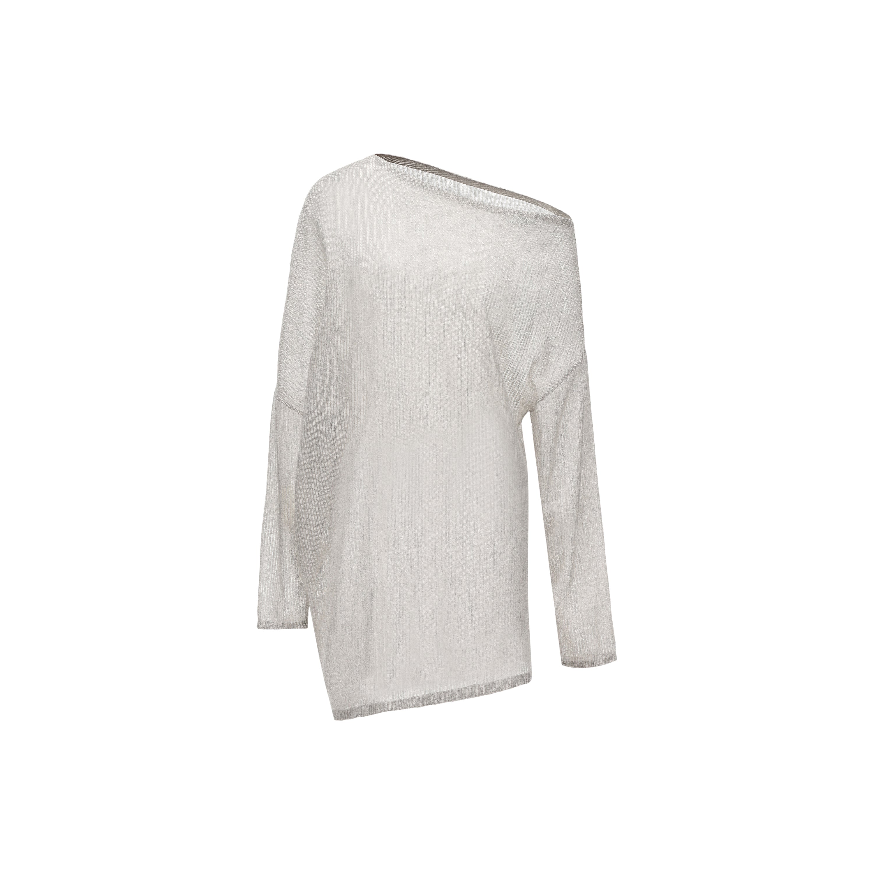 SS26 - GREY STRIPE COBIA TOP