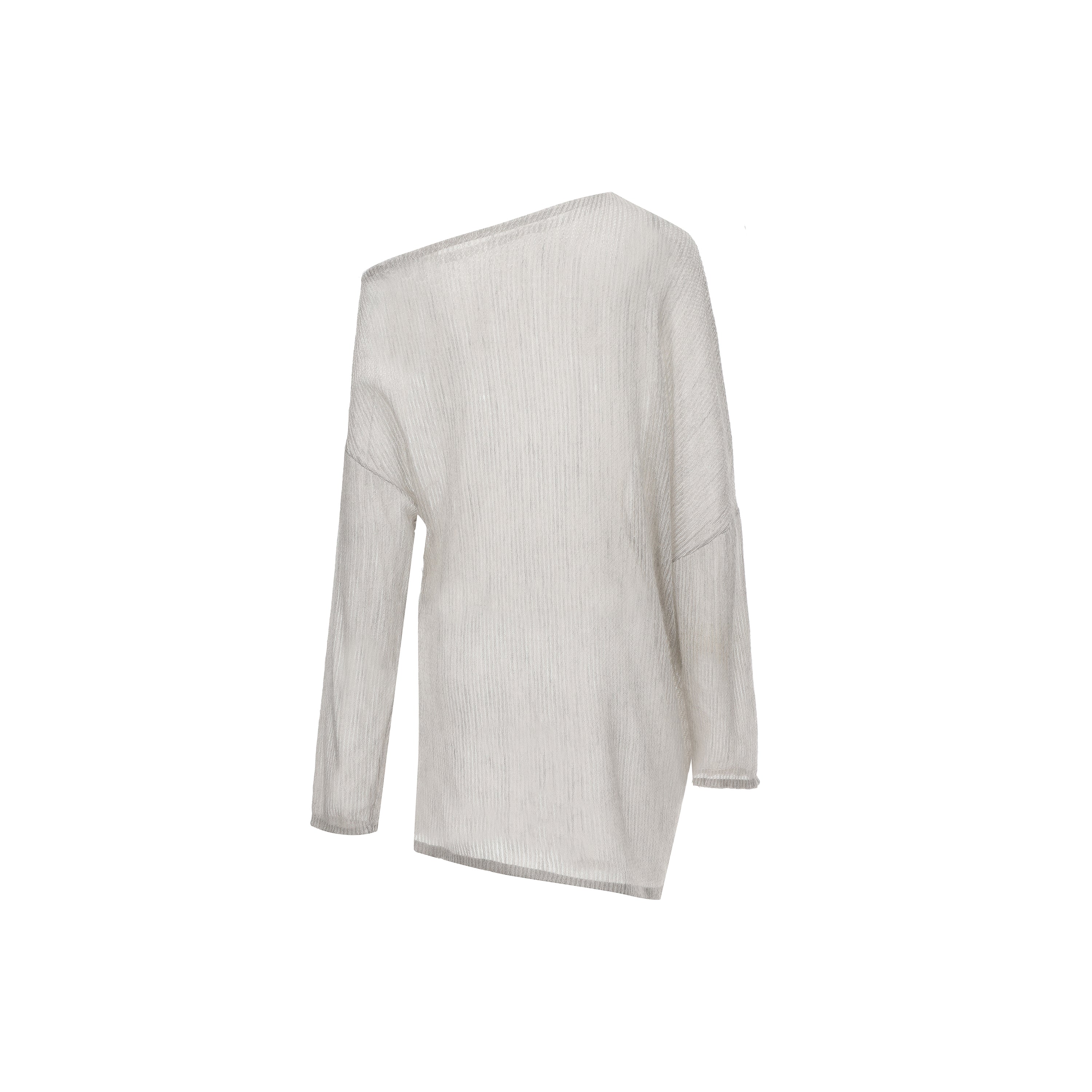 SS26 - GREY STRIPE COBIA TOP