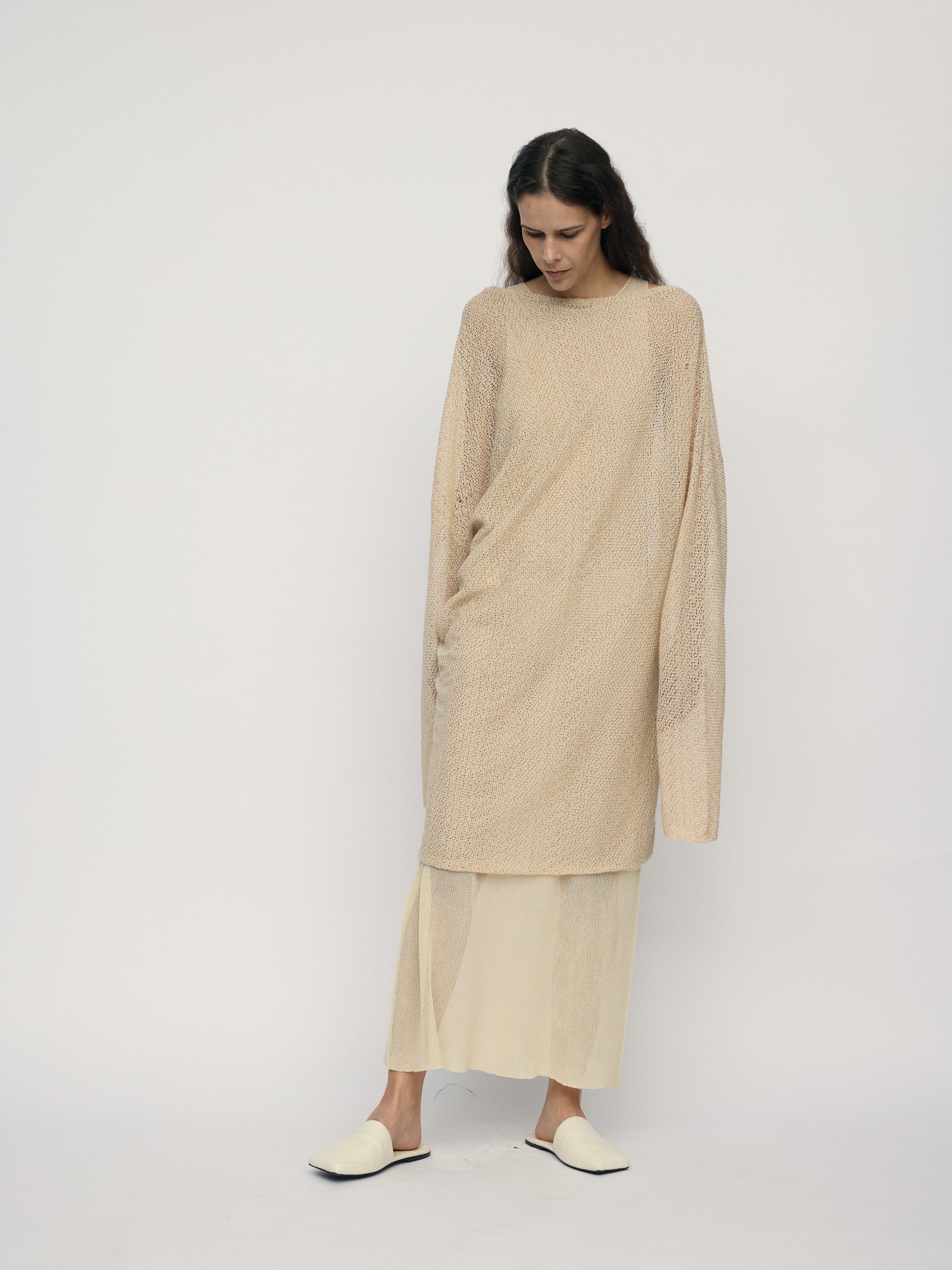 SS26 - BEIGE COBIA TOP