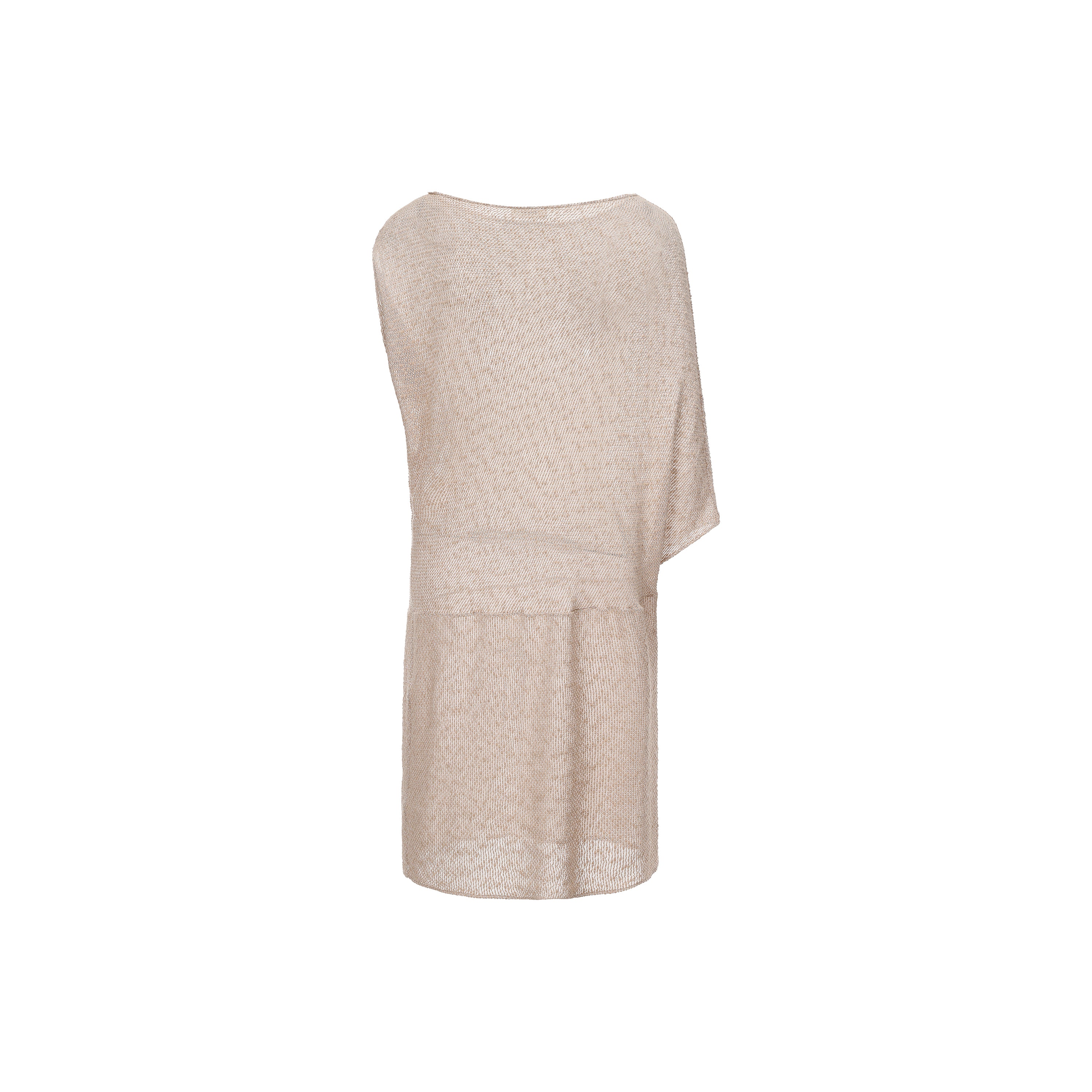 SS26 - BEIGE GOME KNIT TOP