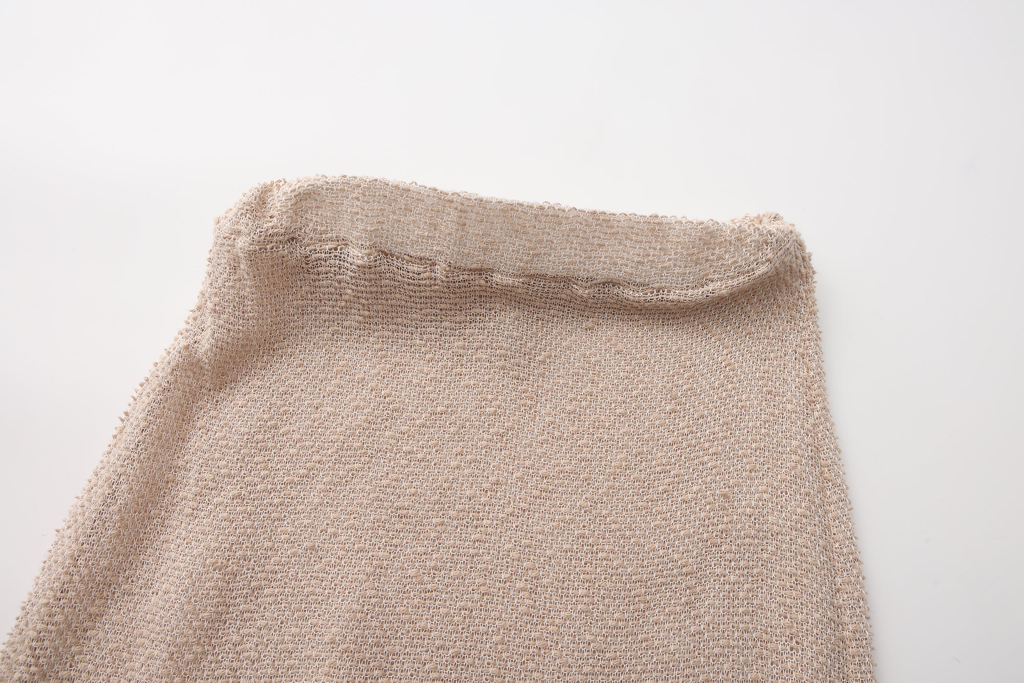 SS26 - BEIGE PENCIL SKIRT