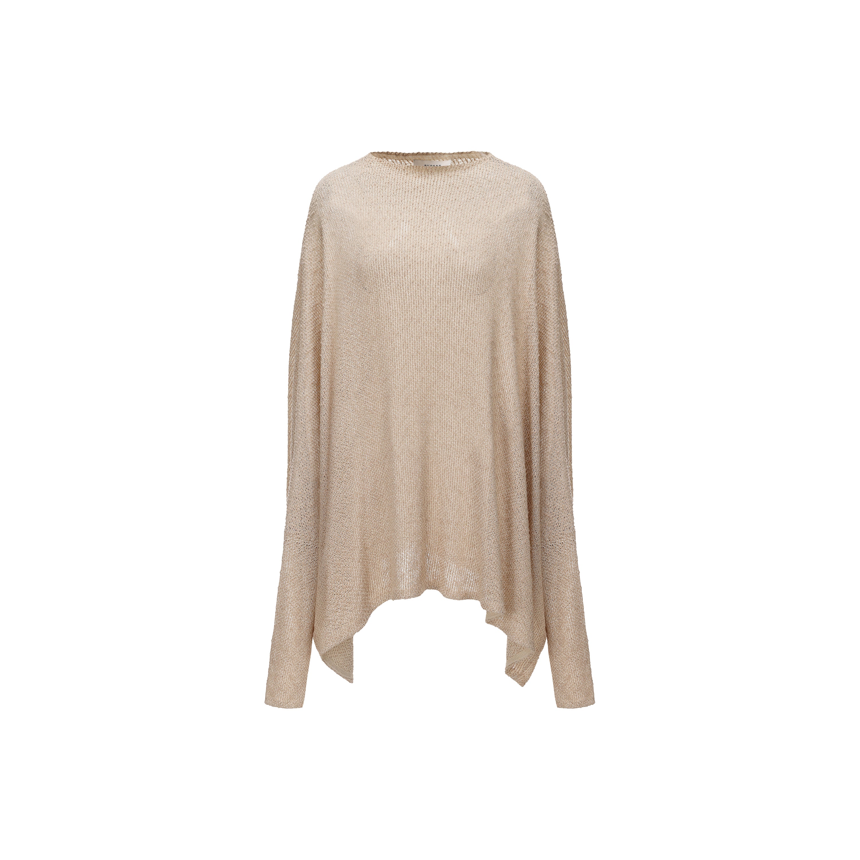 SS26 - BEIGE PAGO KNIT TOP